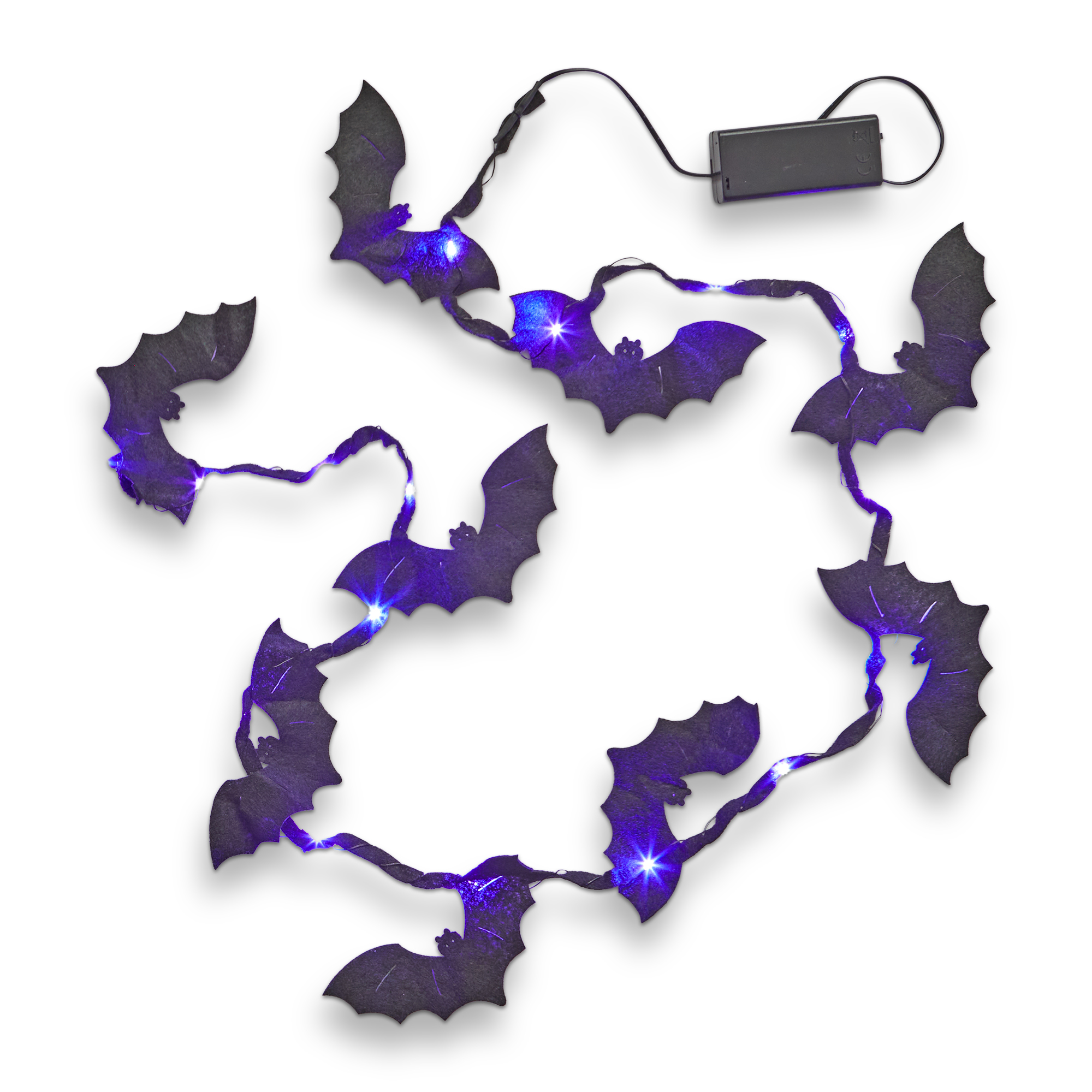 Picture of FELT BAT LED STRING LIGHTS