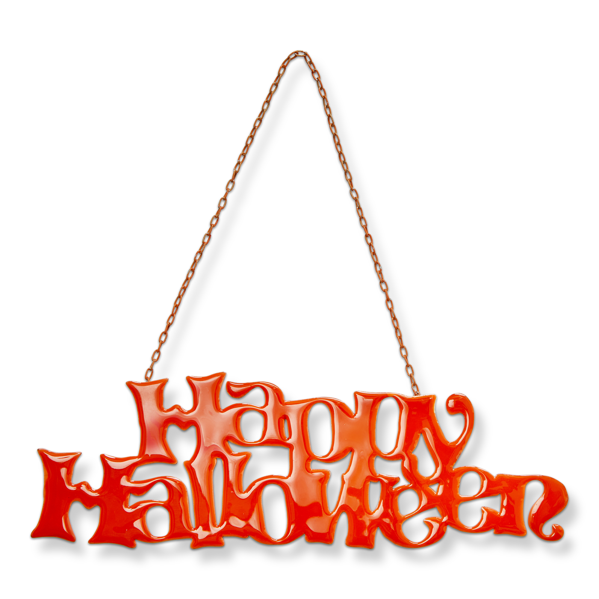 Picture of HAPPY HALLOWEEN HANGING DOOR SIGN