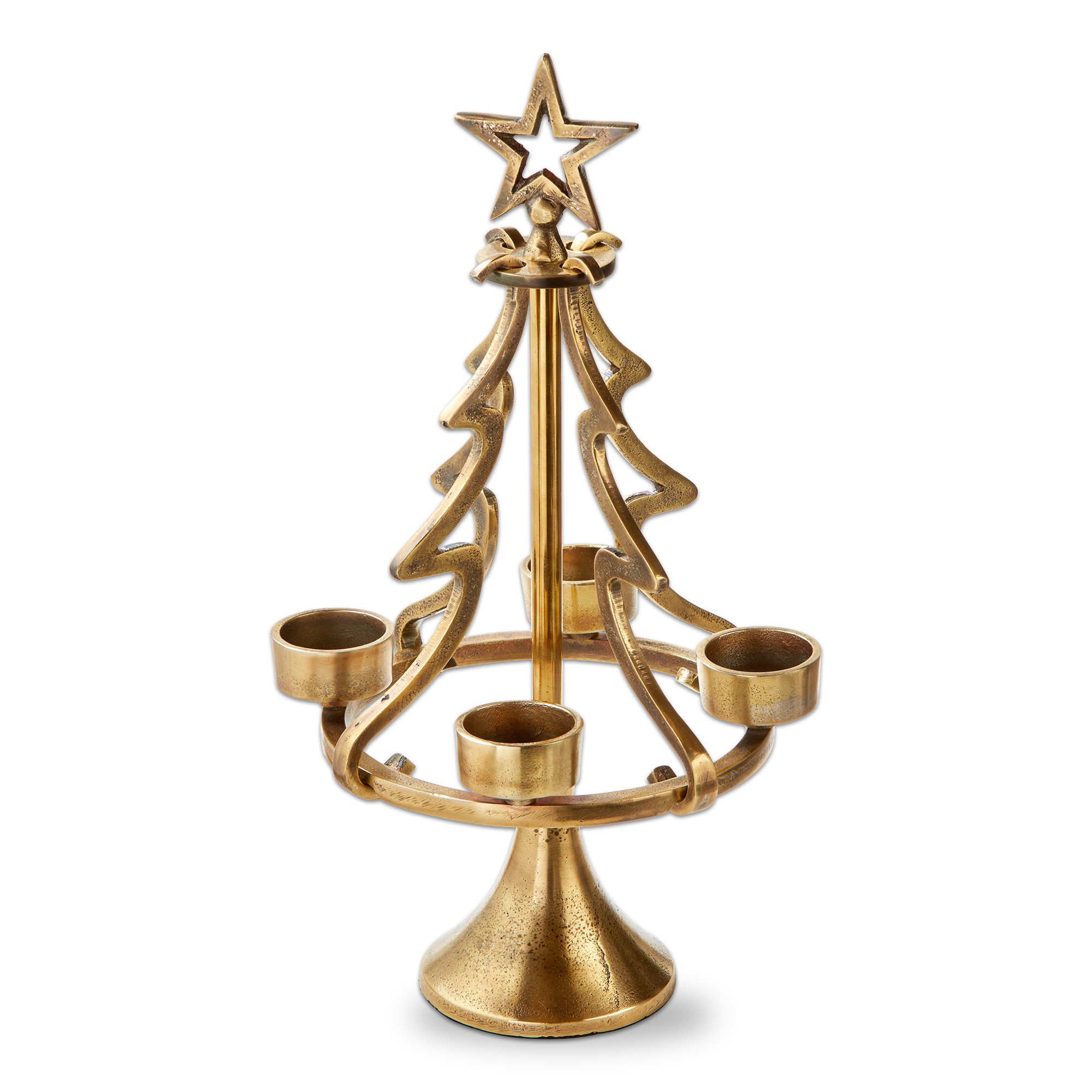 Picture of CHRISTMAS TREE CENTERPIECE VOTIVE HLDR