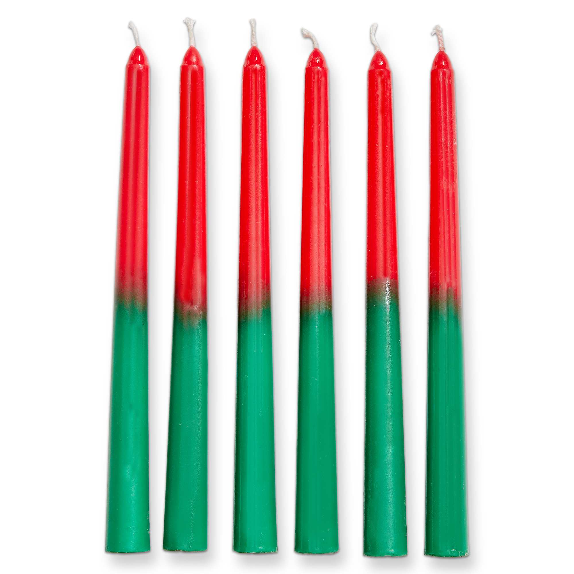 Picture of GROOVY HIGH GLOSS TAPER CNDL S/6 GN MULT