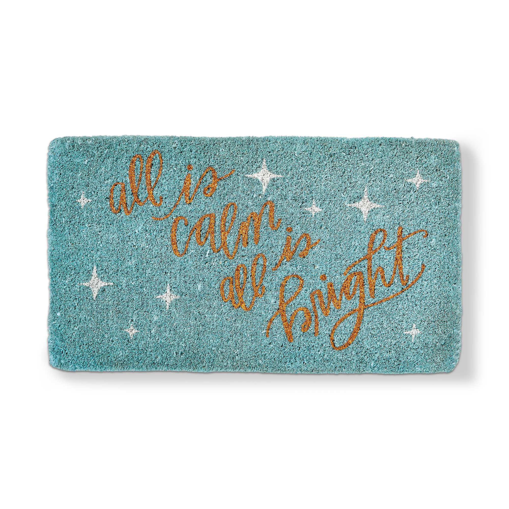 Picture of ALL IS CALM ALL IS BRIGHT COIR MAT