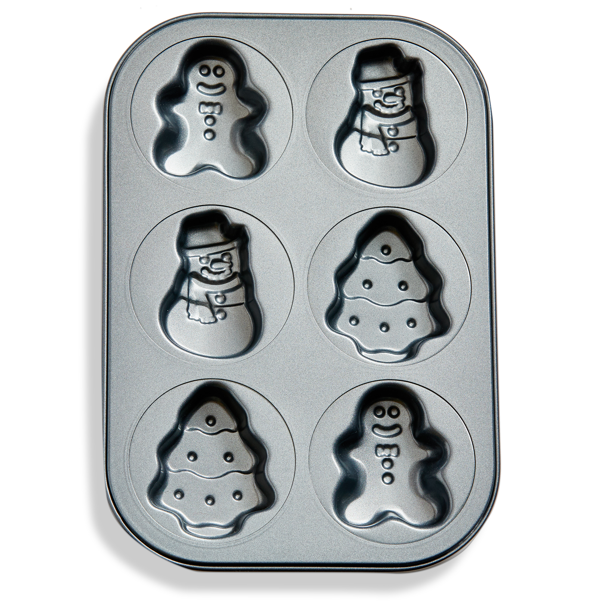 Picture of CHRISTMAS NON-STICK CAKELET PAN