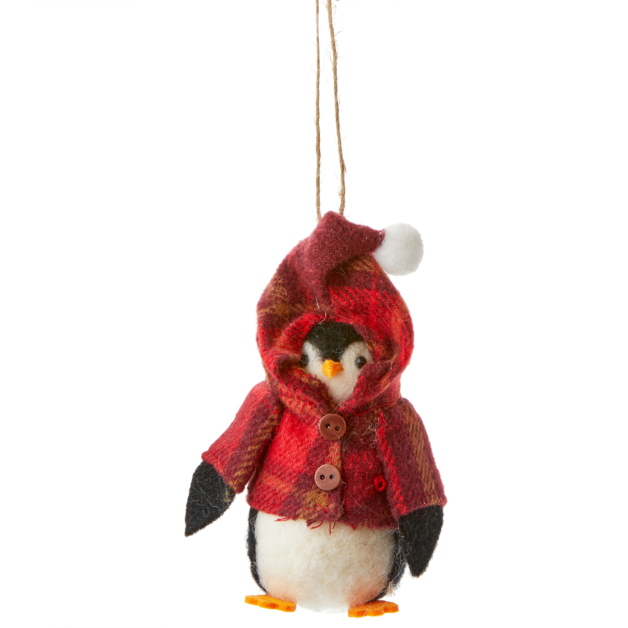 Picture of BUNDLED UP PENGUIN ORNAMENT
