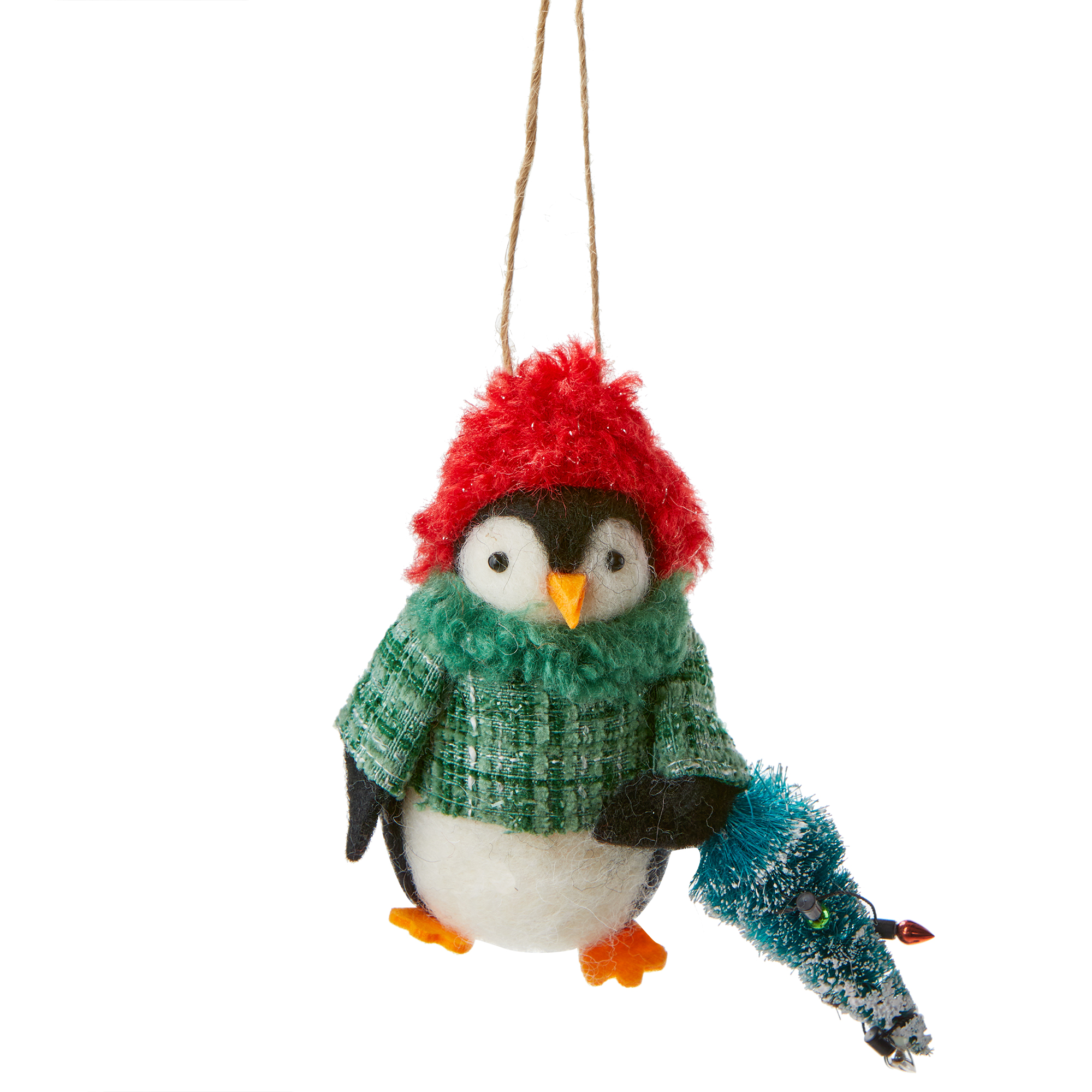 Picture of PENGUIN W/ TREE ORNAMENT