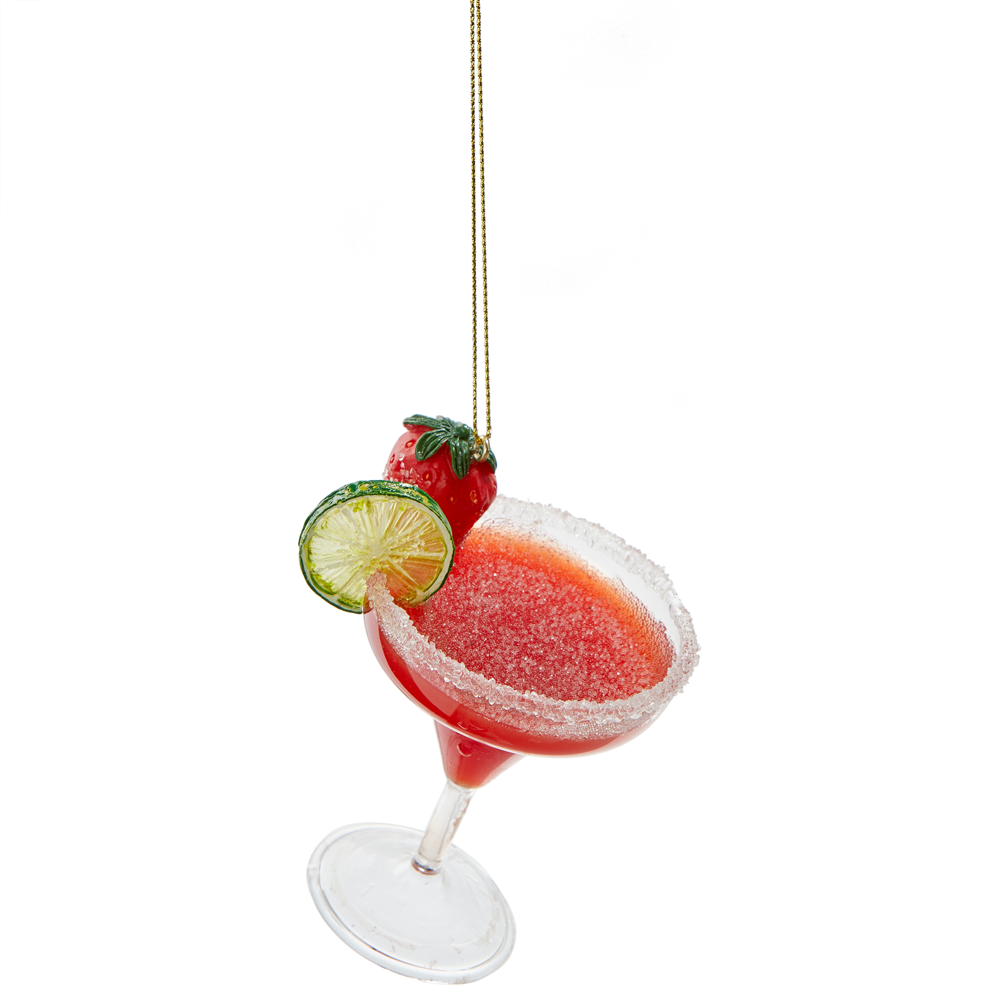 Picture of STRAWBERRY MARGARITA ORNAMENT