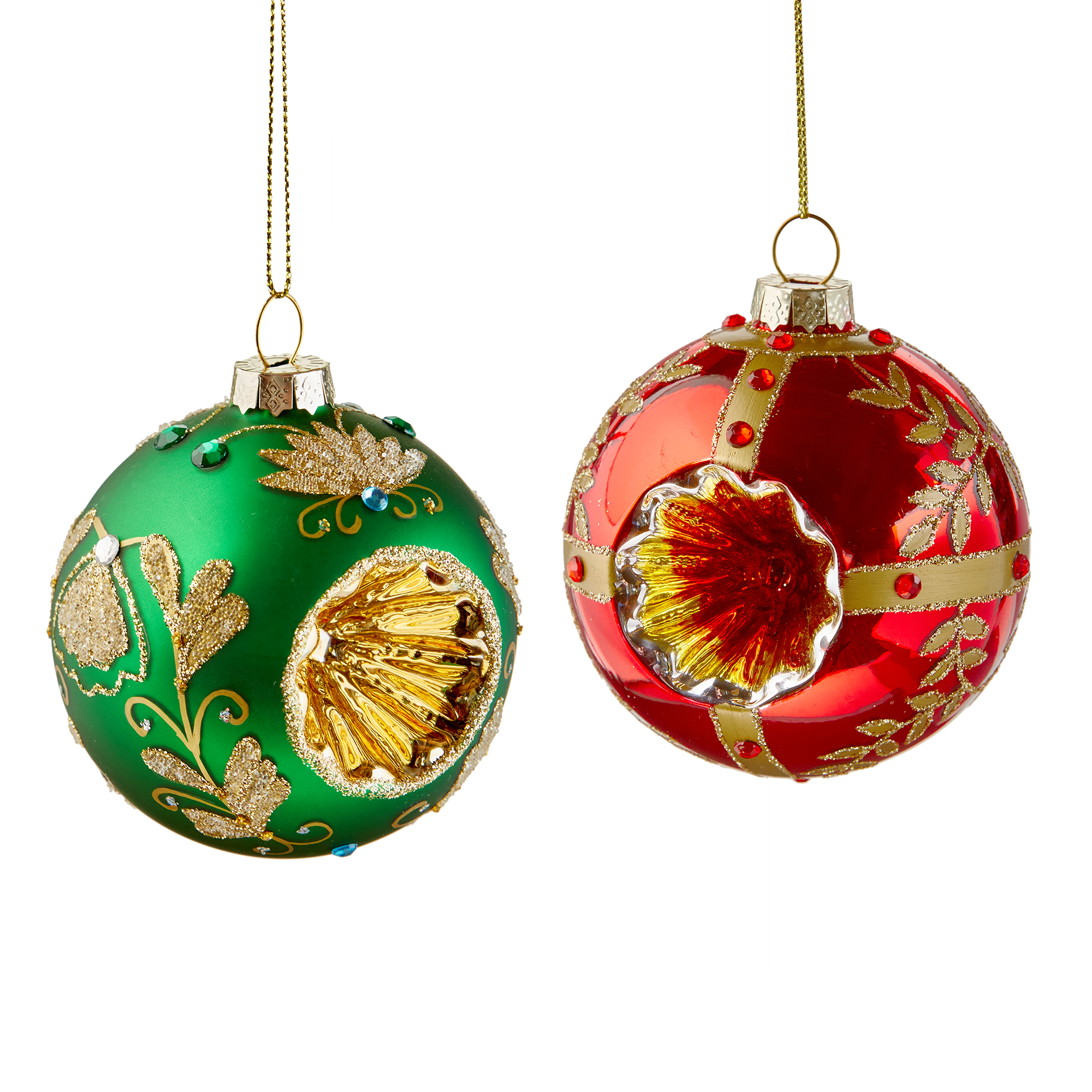 Picture of BOTANICAL VINTAGE ORNAMENT ASMT/2