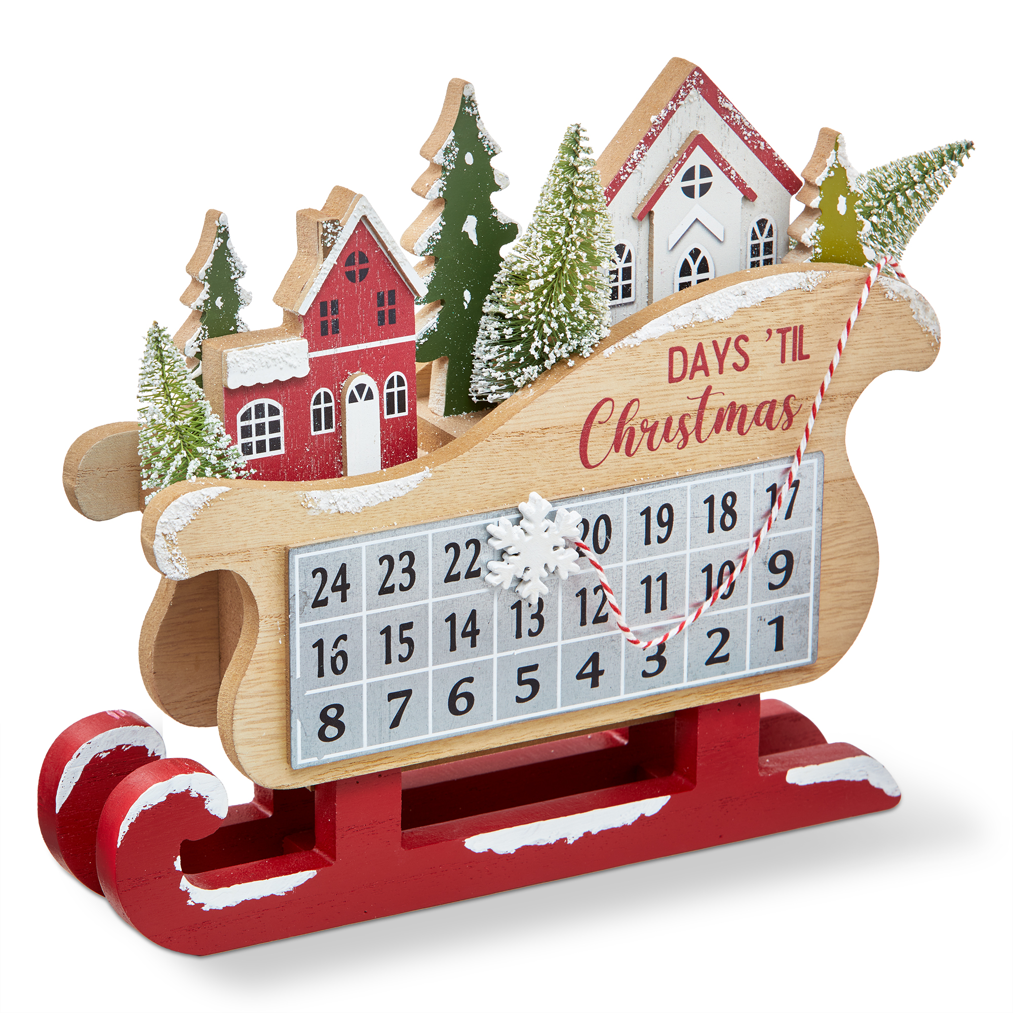 Picture of CHRISTMAS SLEIGH COUNTDOWN CALENDAR