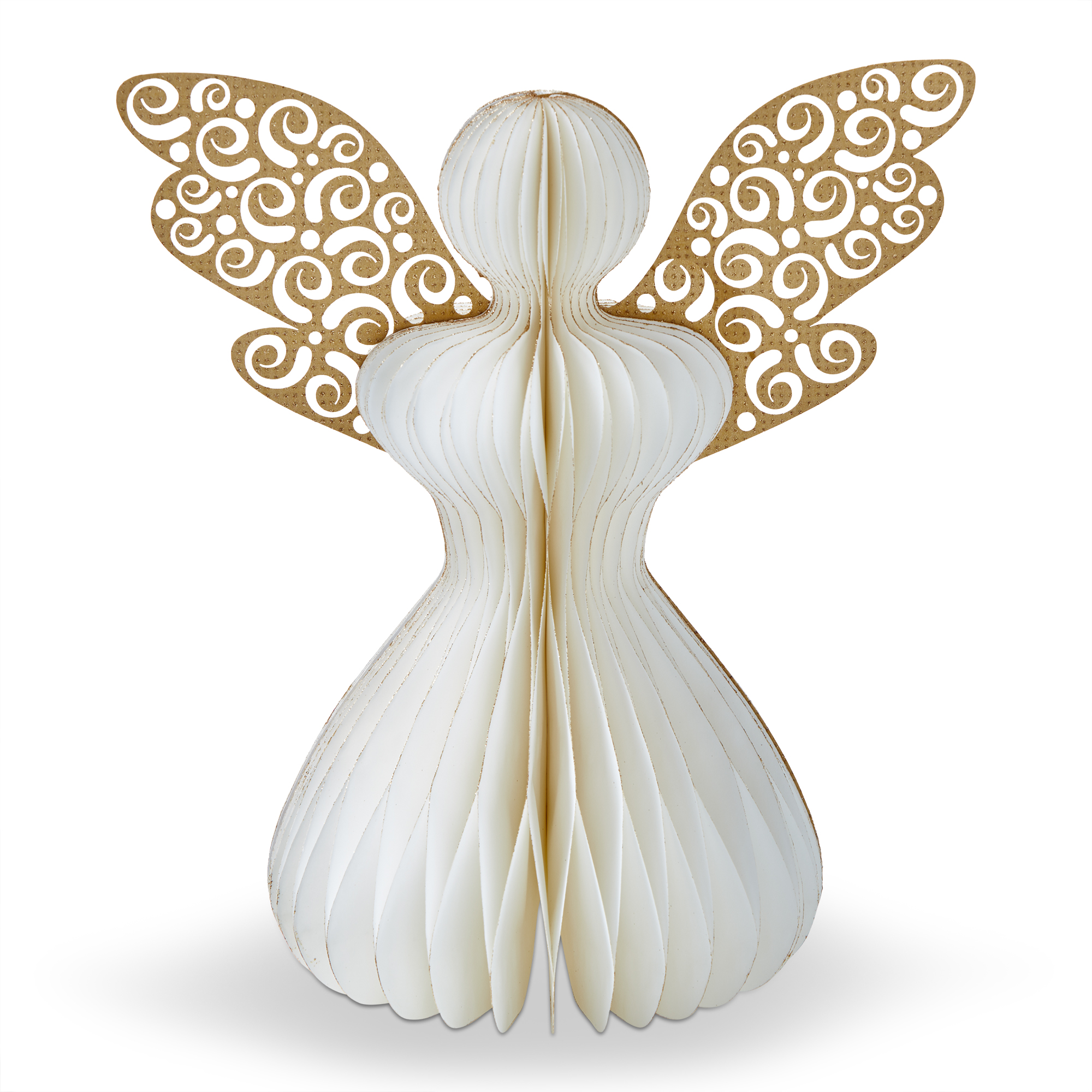 Picture of GLIMMER PAPER ANGEL DECOR LARGE