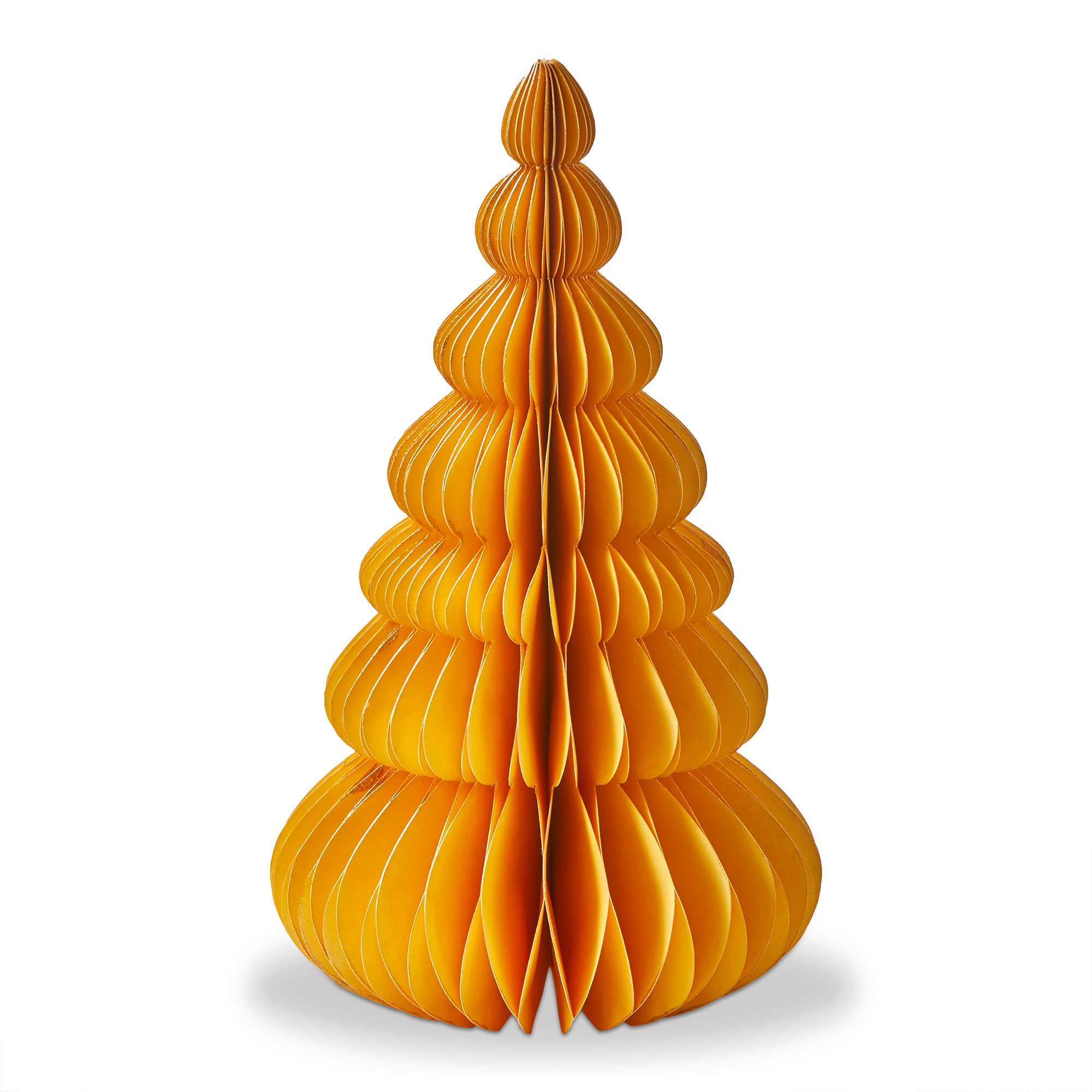 Picture of GROOVY PAPER TREE DECOR SMALL YELLOW