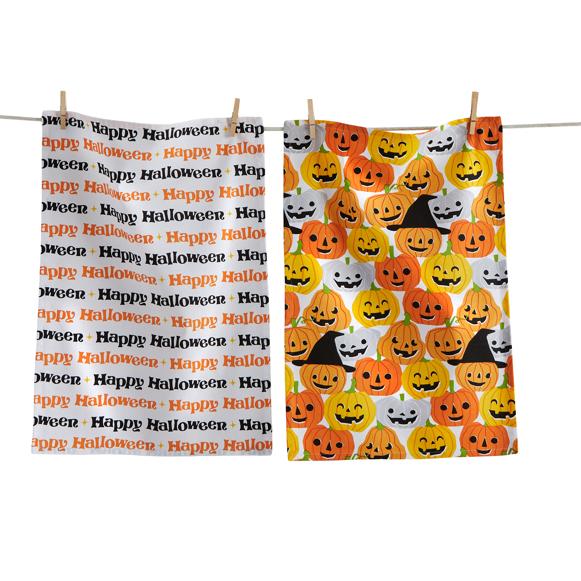 Picture of PUMPKIN PATCH DISHTOWEL S/2