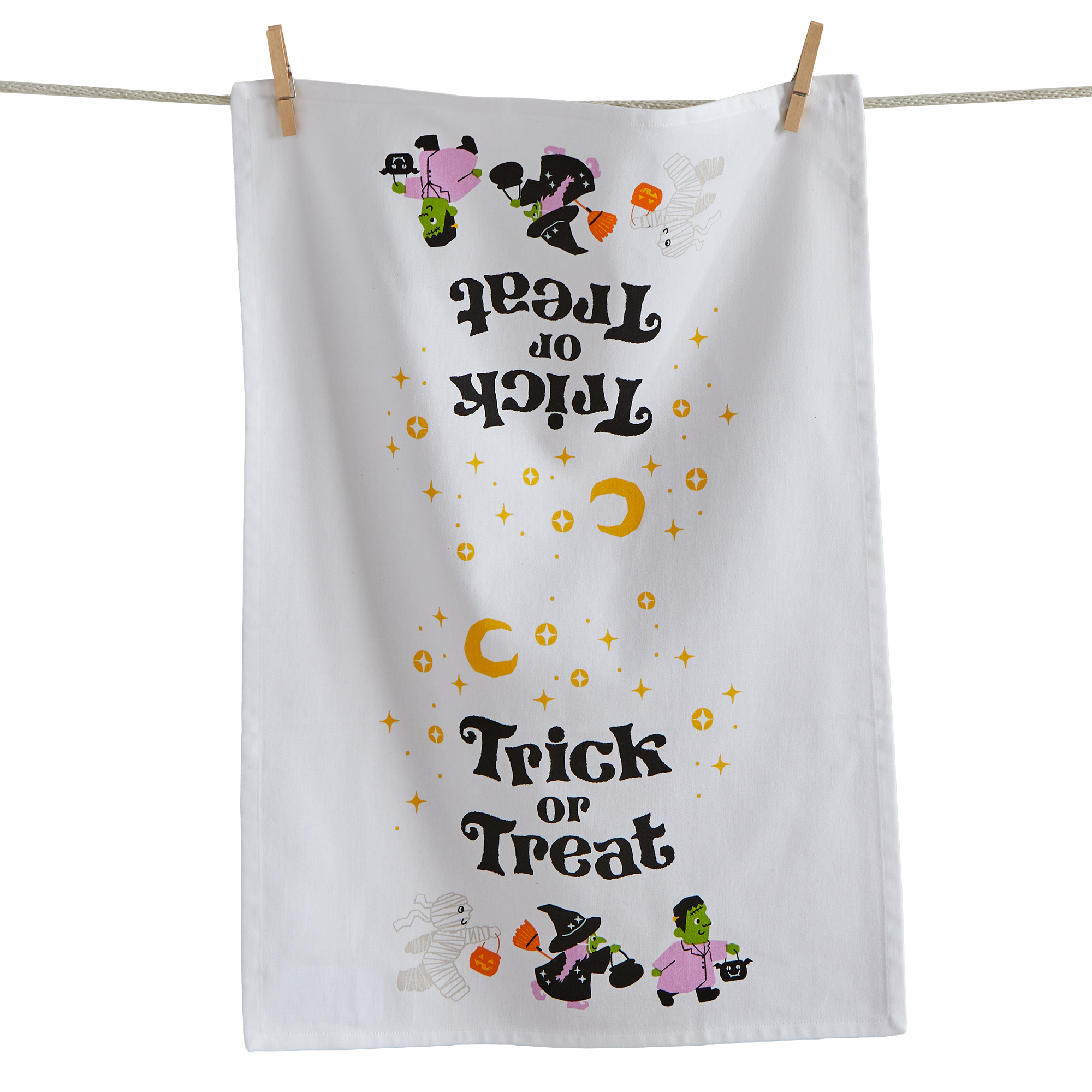 Picture of TRICK OR TREAT DISHTOWEL
