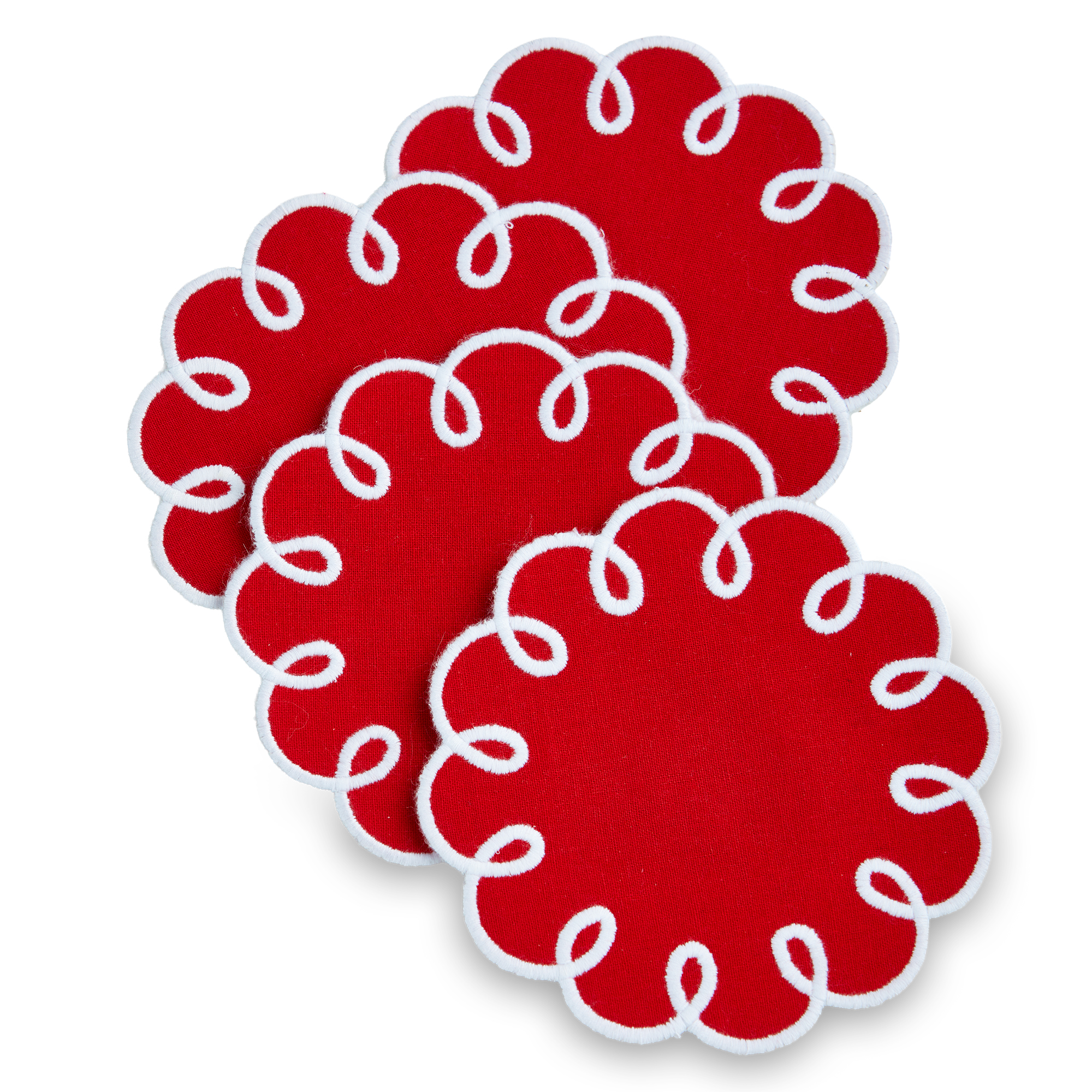 Picture of CURLYCUE COTTON COASTER S/4