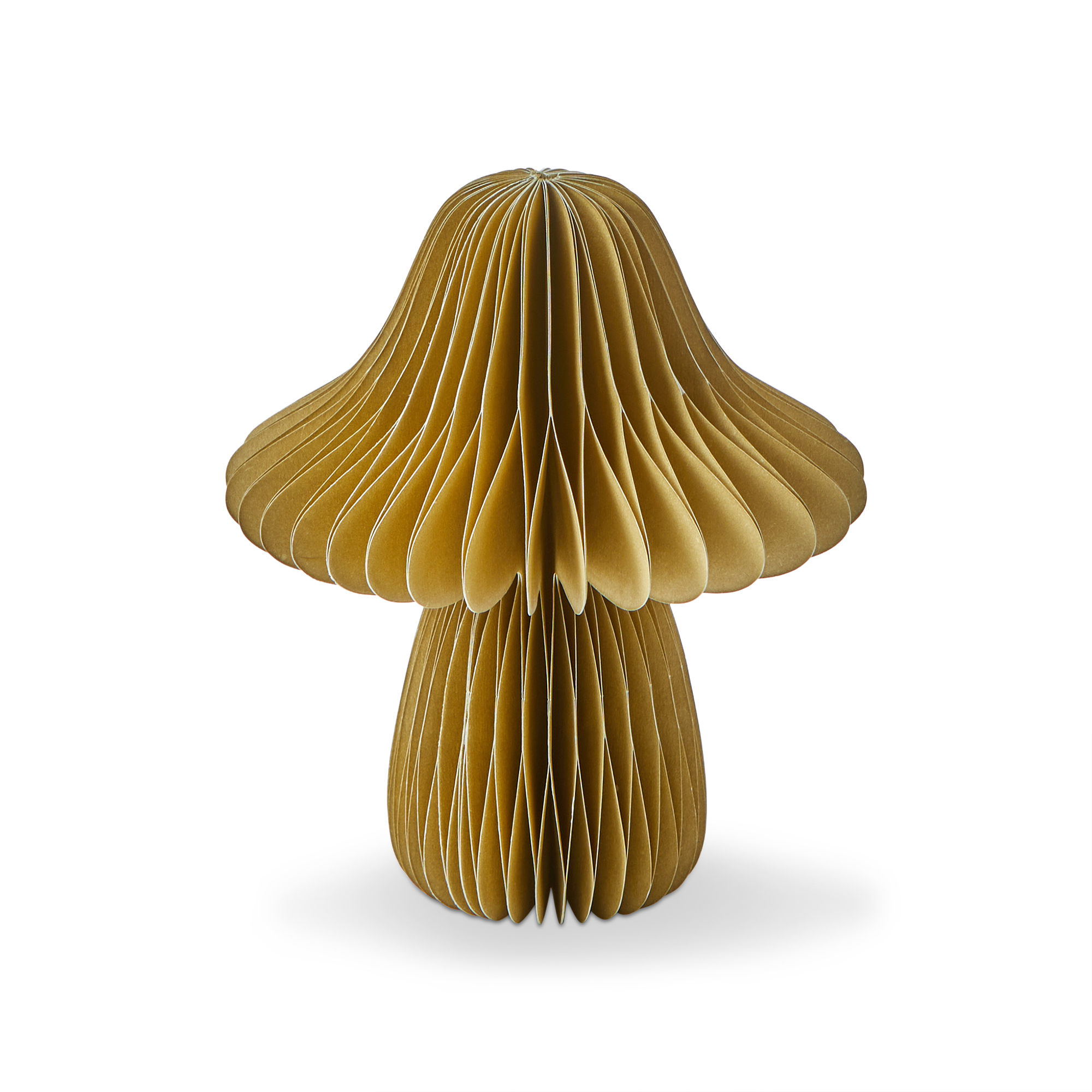 Picture of MUSHROOM PAPER DECOR SMALL LATTE