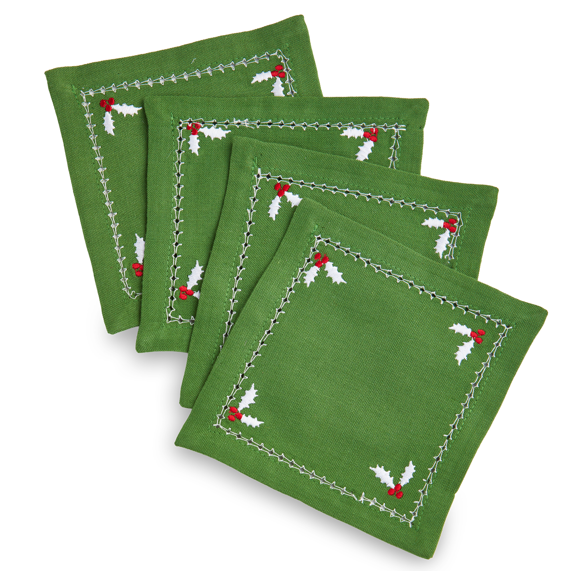 Picture of CHRISTMASTIME COTTON COASTER S/4
