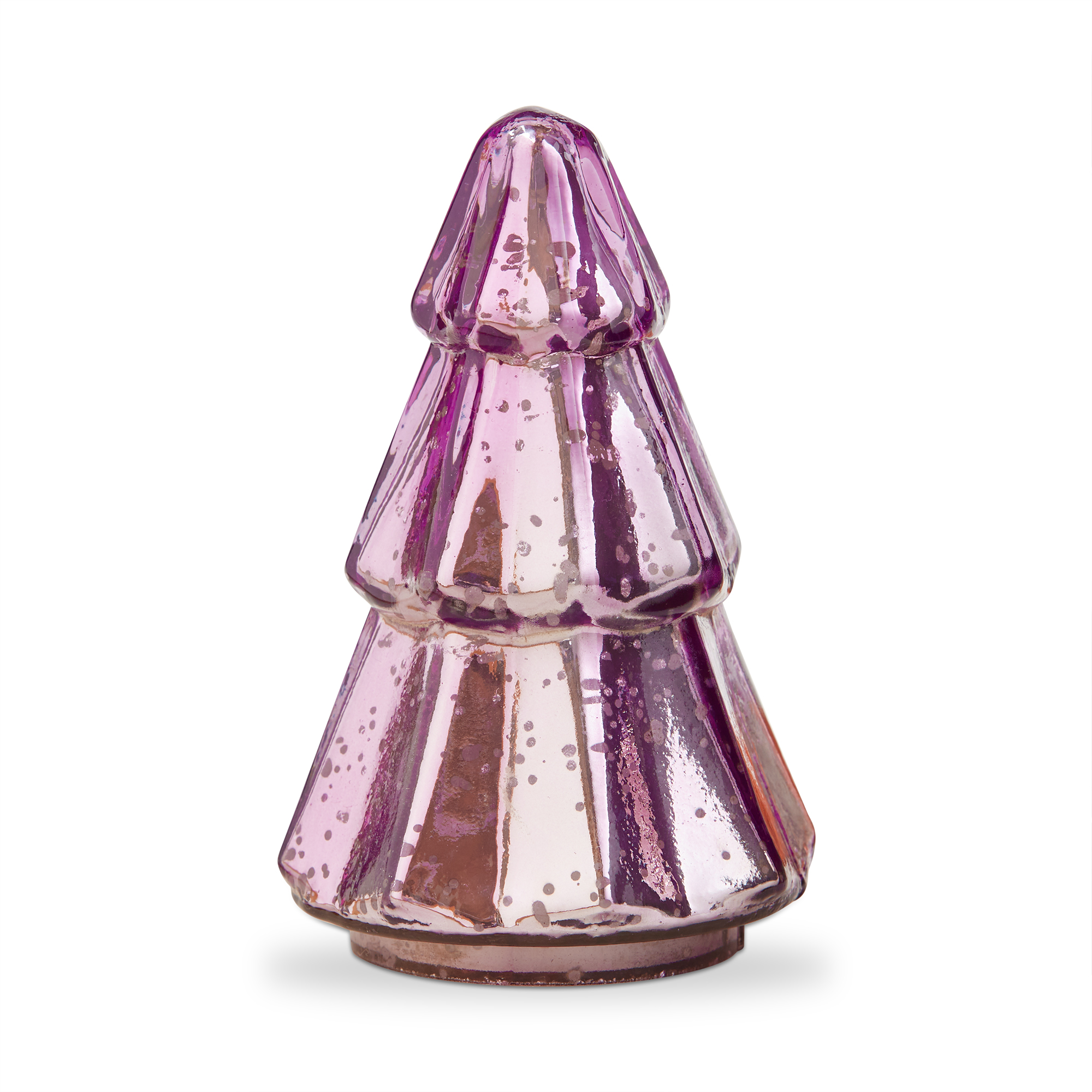 Picture of GROOVY TIERED GLASS TREE DECOR SMALL
