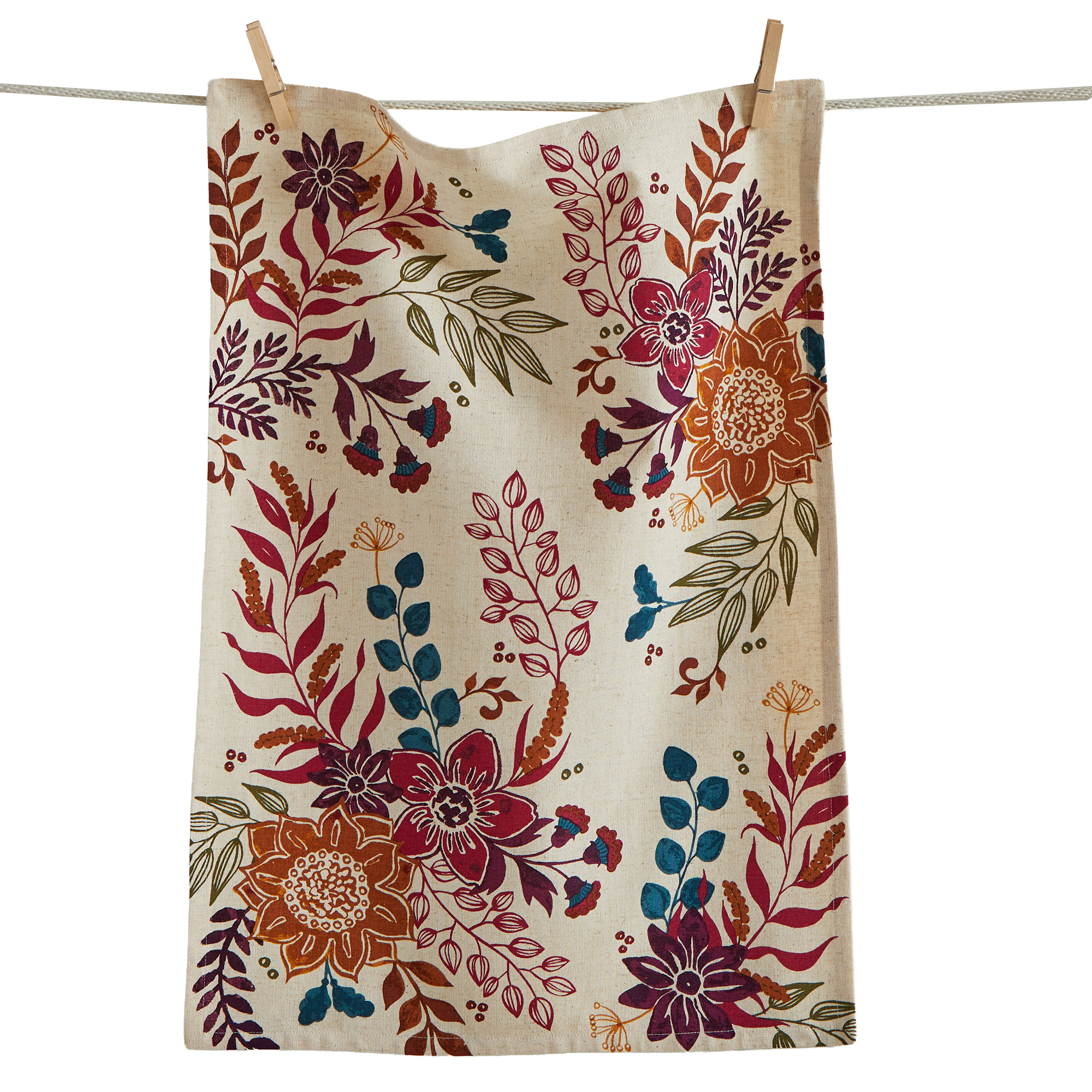 Picture of AUTUMN BLOOM DISHTOWEL