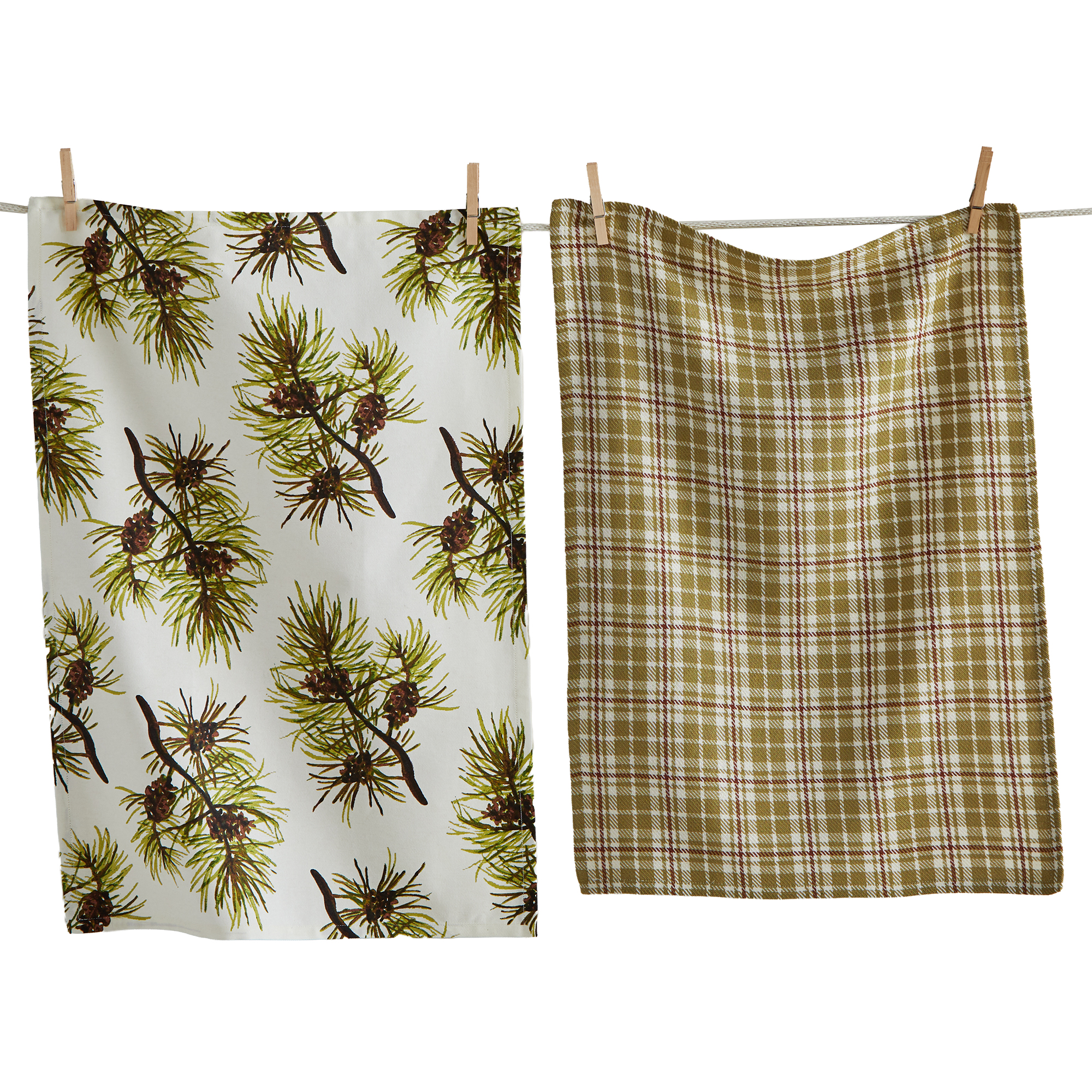 Picture of NORTHERN PINE DISHTOWEL S/2