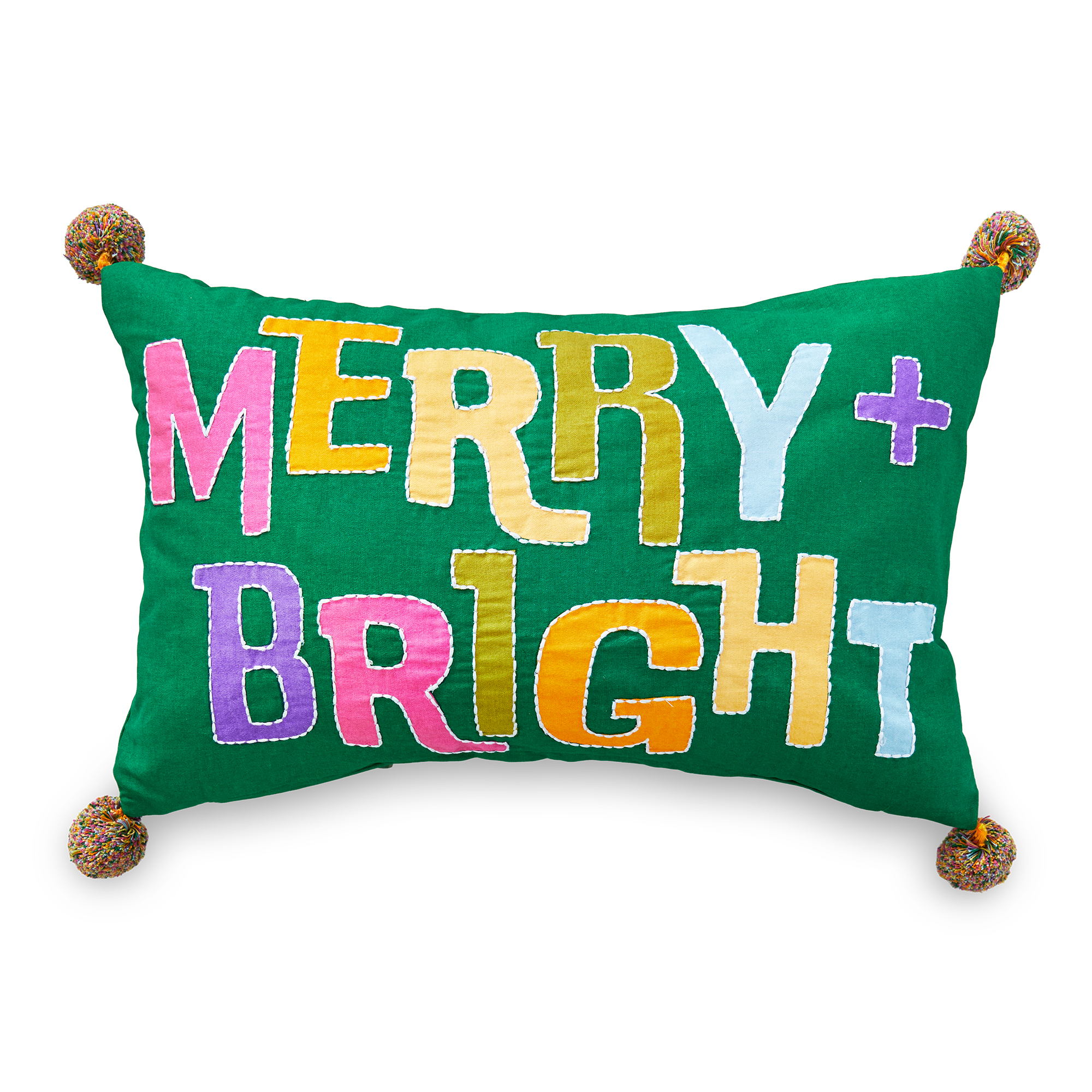 Picture of MERRY AND BRIGHT LUMBAR PILLOW