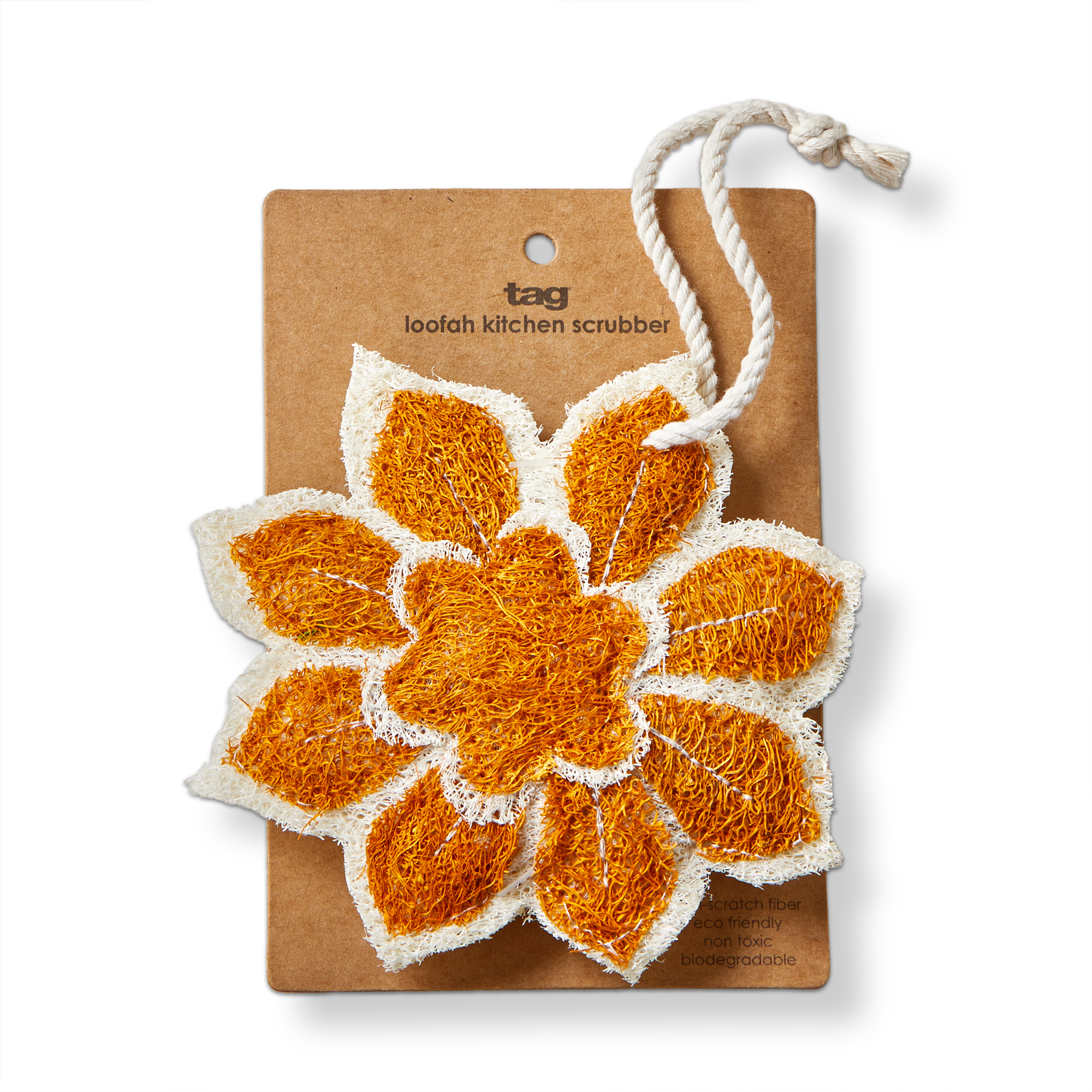 Picture of SUNFLOWER LOOFAH SCRUBBER