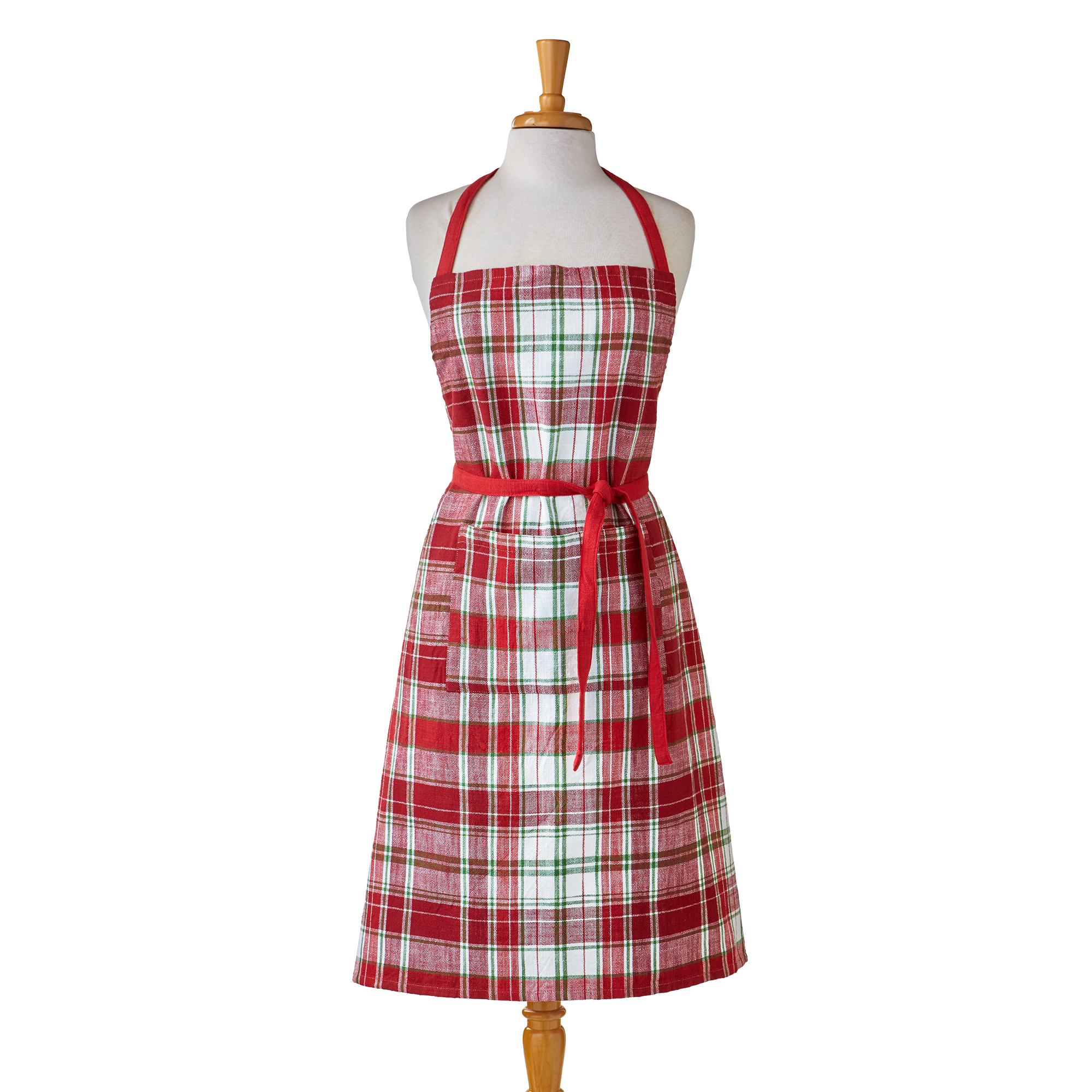 Picture of WINTER PLAID APRON