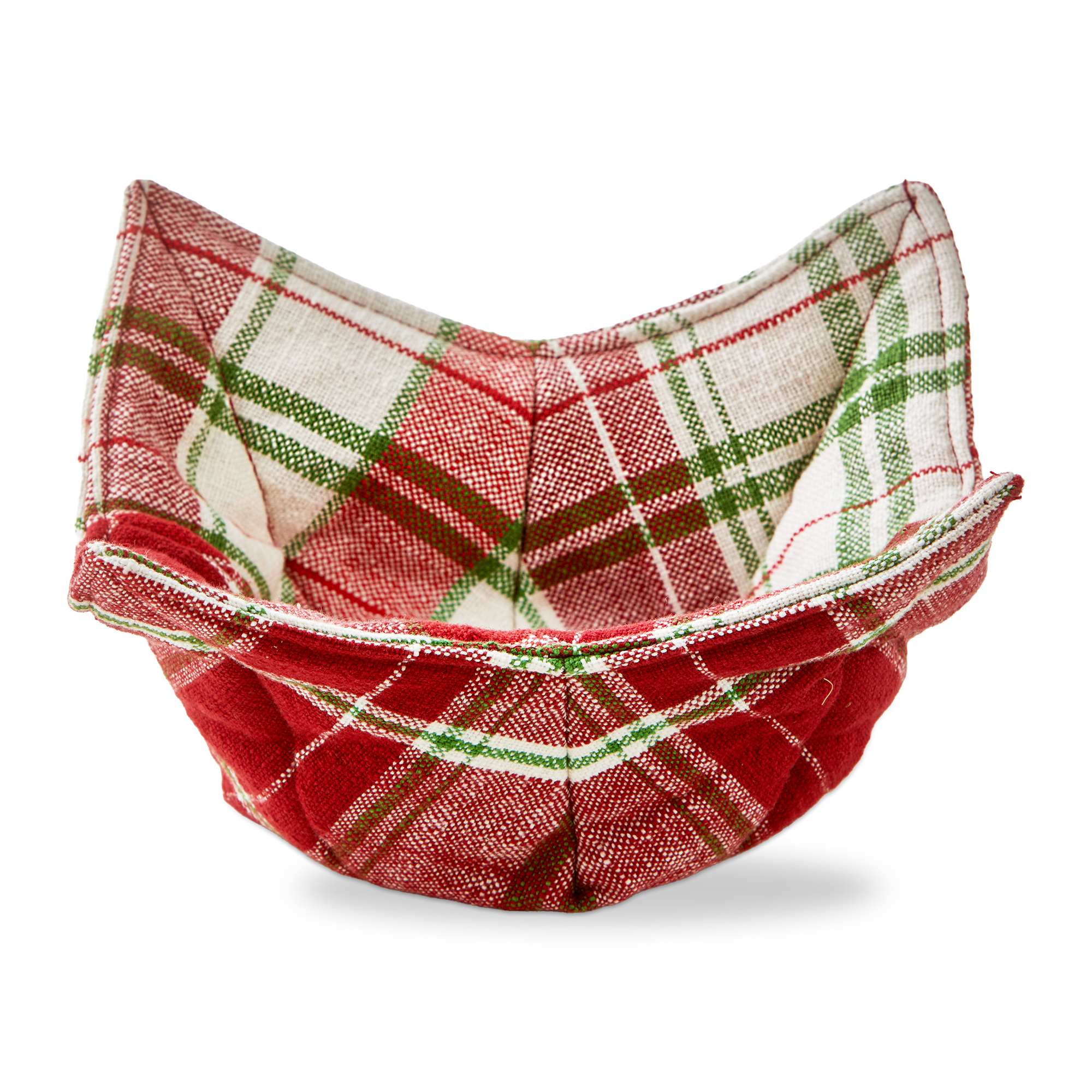 Picture of WINTER PLAID BOWL COZY