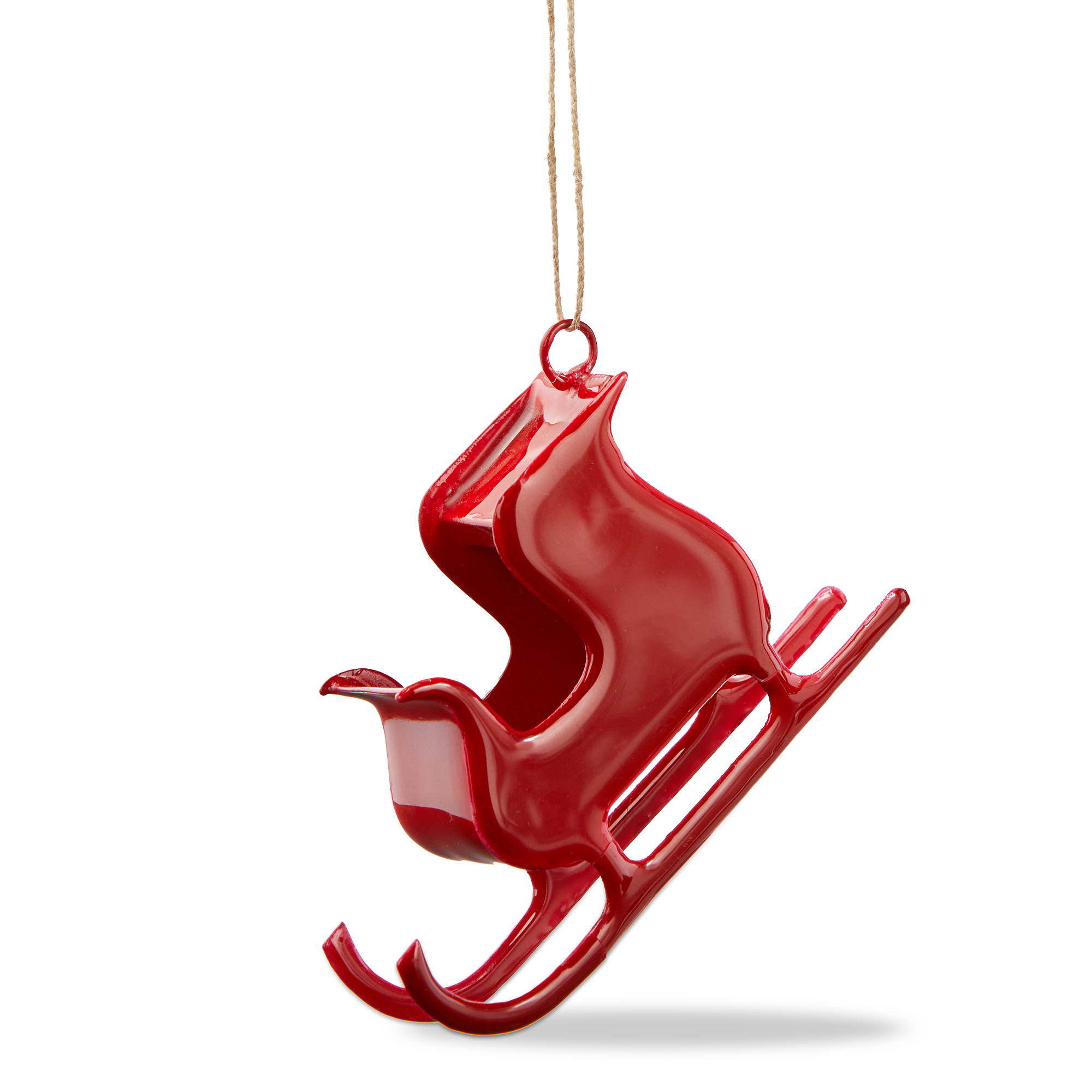 Picture of VINTAGE SLEIGH ENAMEL ORNAMENT