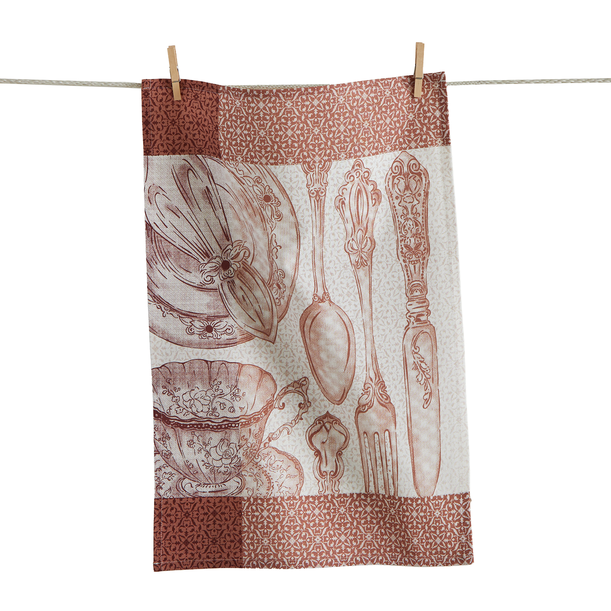 Picture of PLACE SETTING BOLD ARTWORK DISHTOWEL