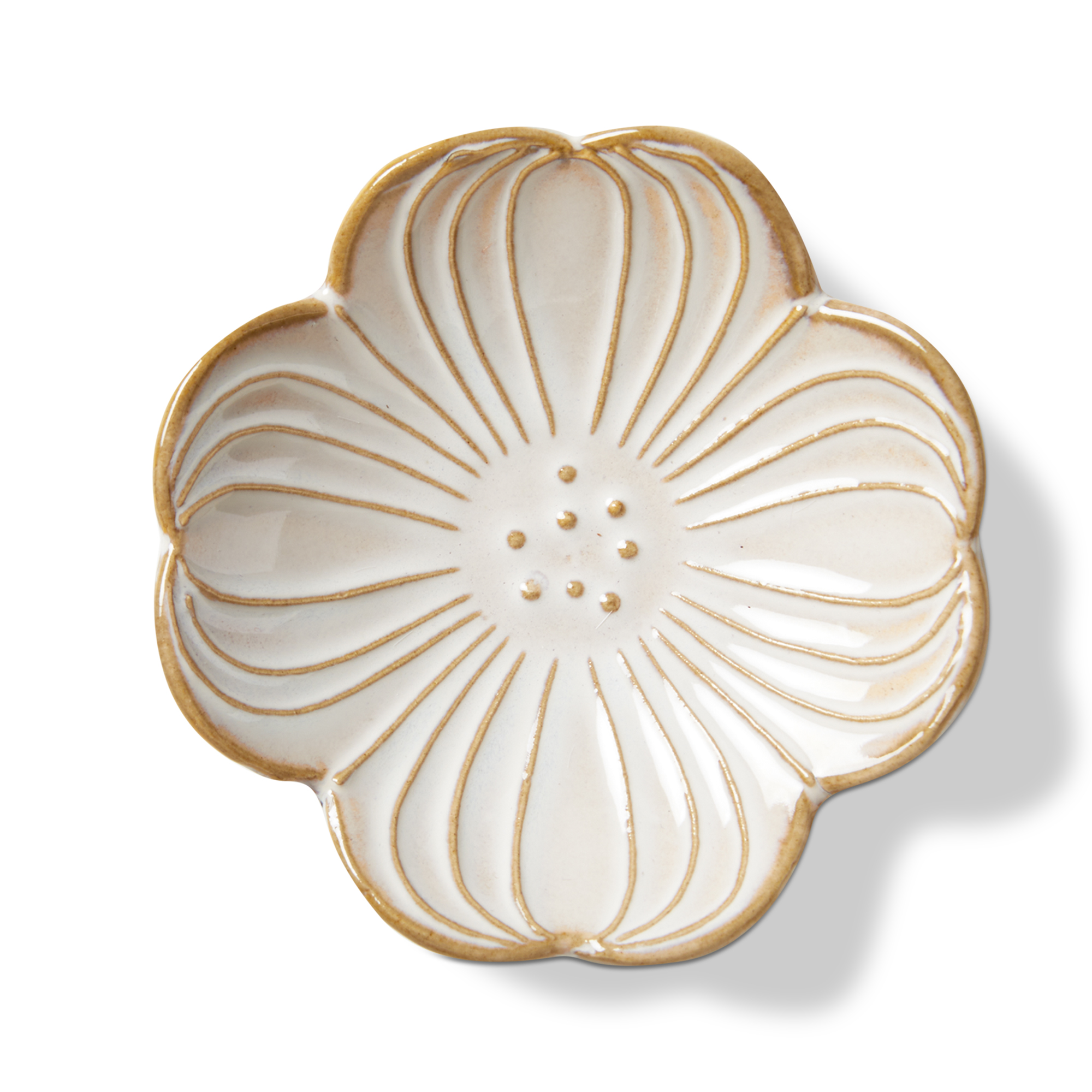 Picture of CORNUS FLOWER TRINKET DISH