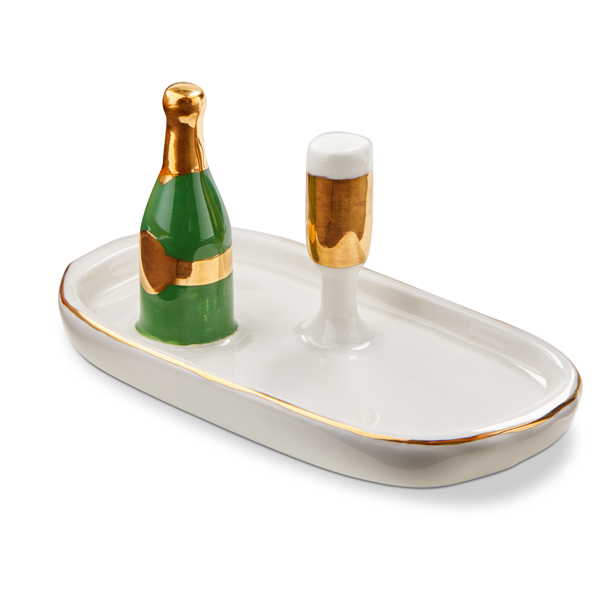 Picture of CHAMPAGNE RING HOLDER DISH