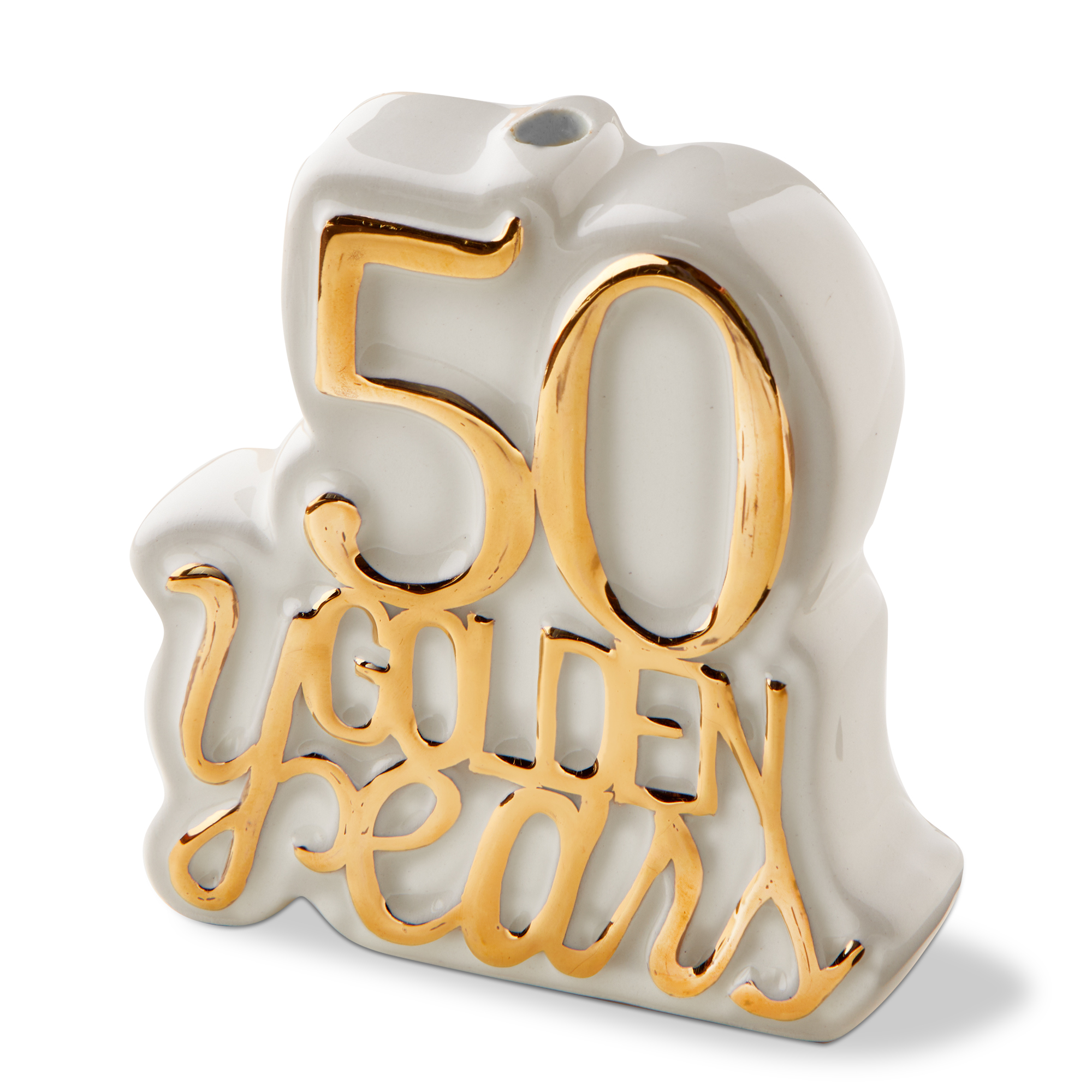 Picture of 50 GOLDEN YEARS CAKE TOPPER CANDLEHOLDER