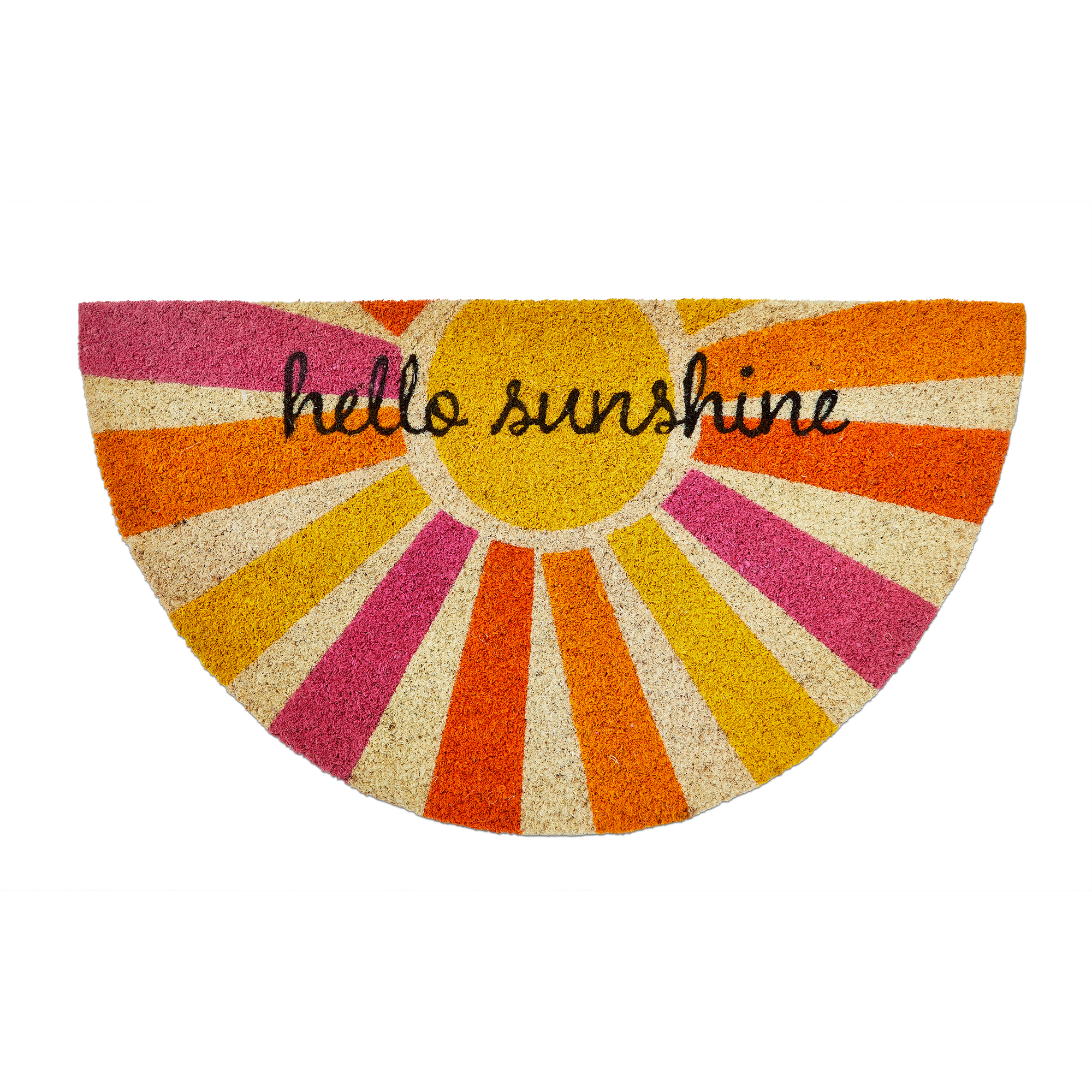 Picture of HELLO SUNSHINE NON-SLIP COIR MAT