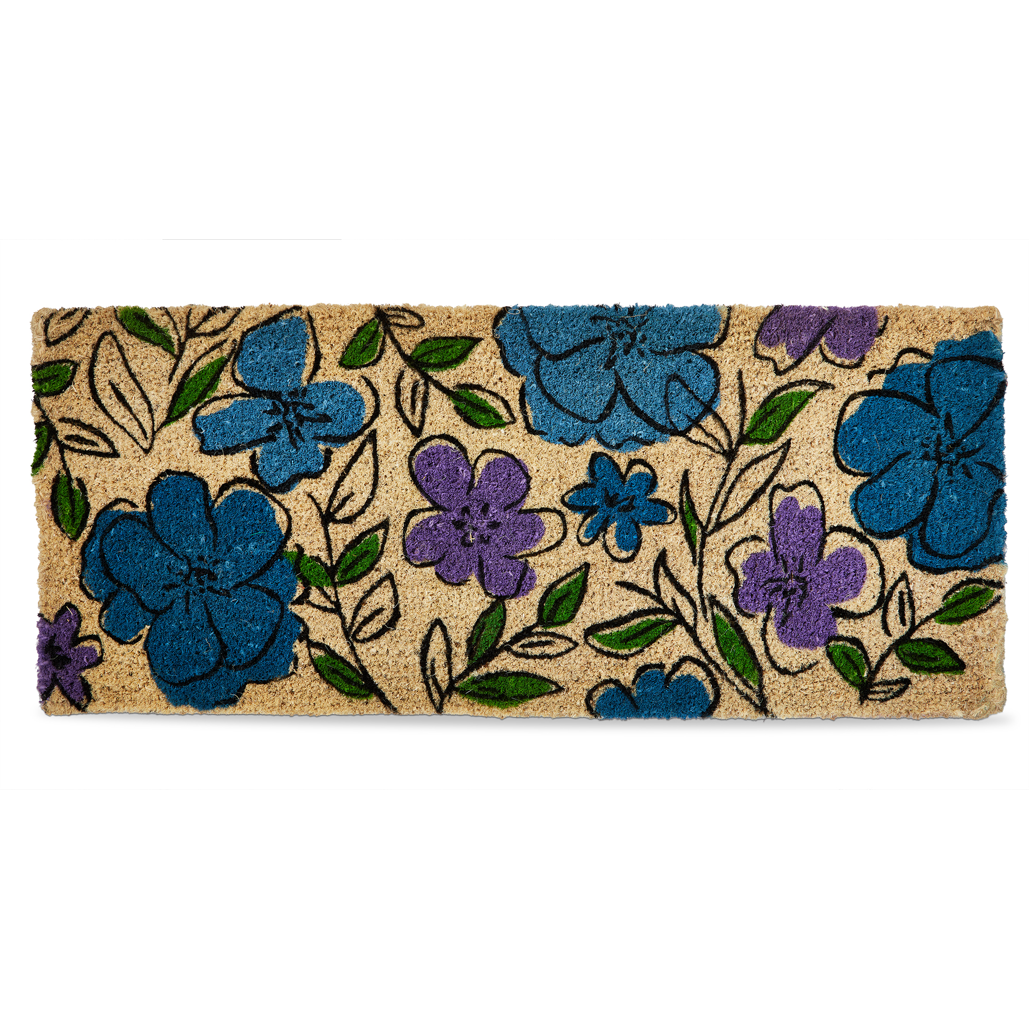 Picture of SKETCHED FLOWERS ESTATE COIR MAT