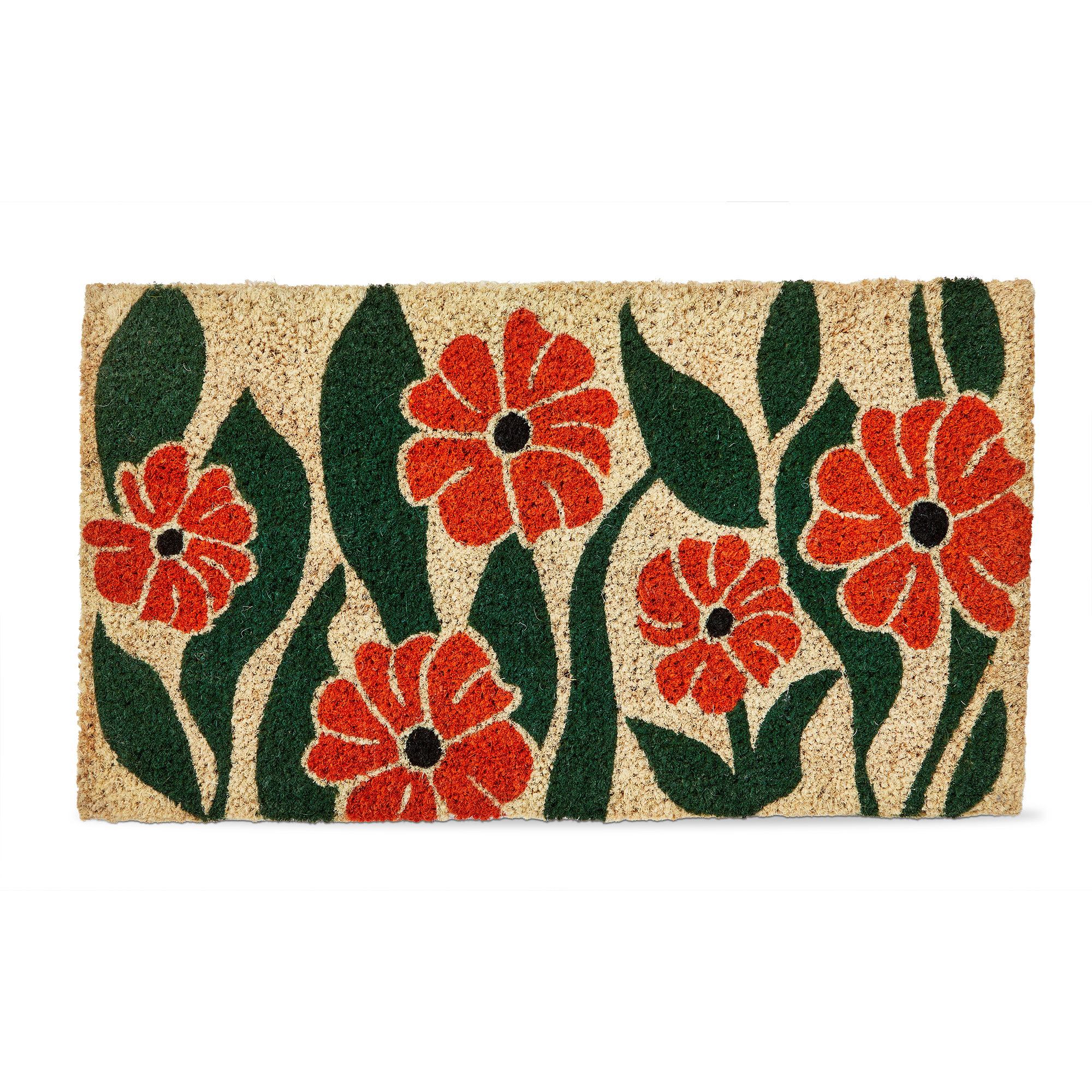 Picture of ORANGE FLOWER COIR MAT