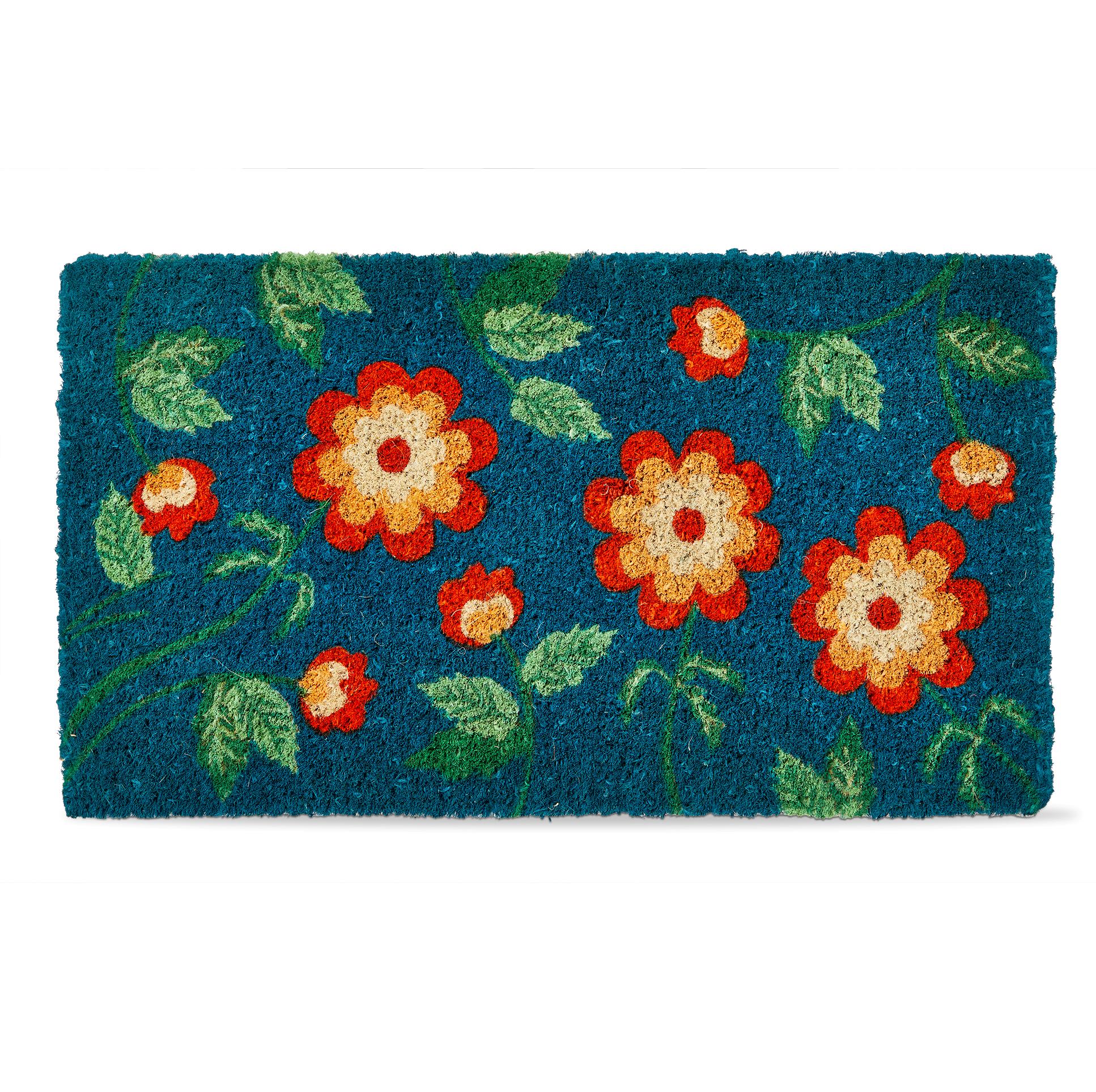 Picture of POP OF FLOWERS COIR MAT