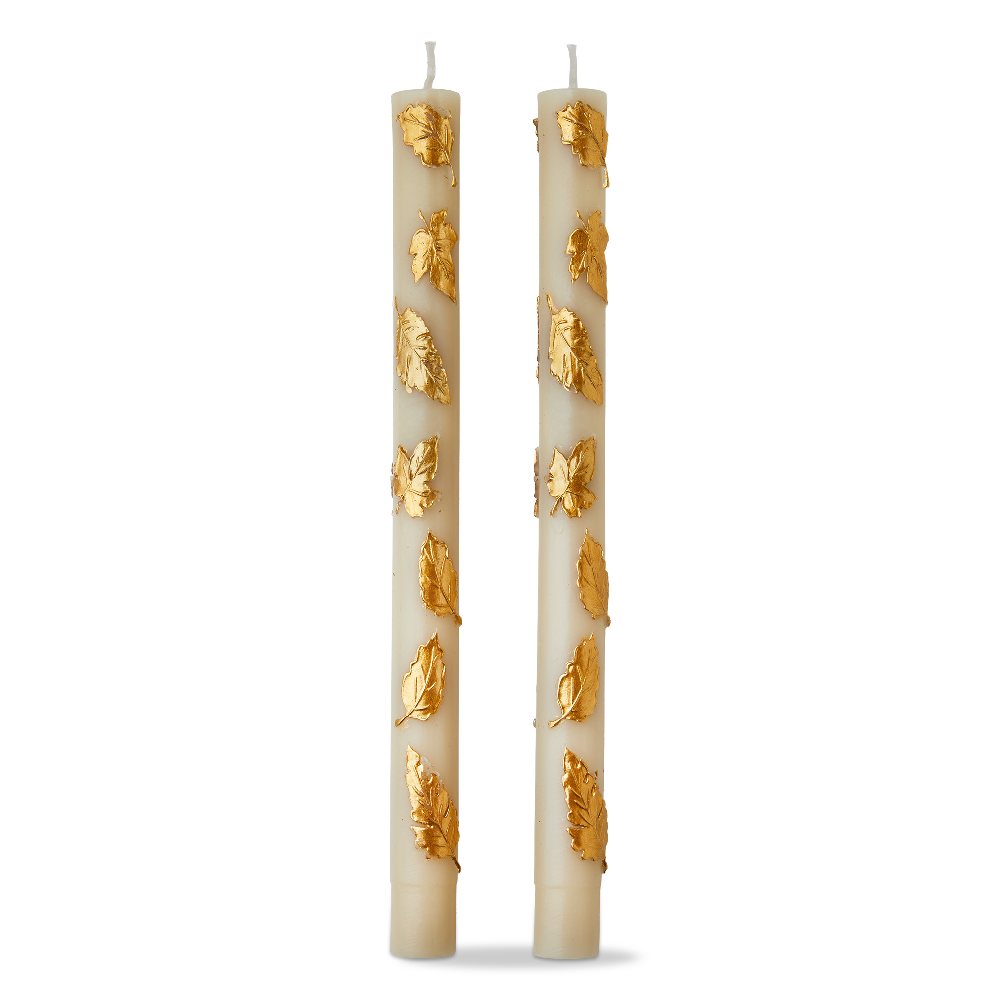Picture of FALL LEAVES STRAIGHT CANDLE S/2
