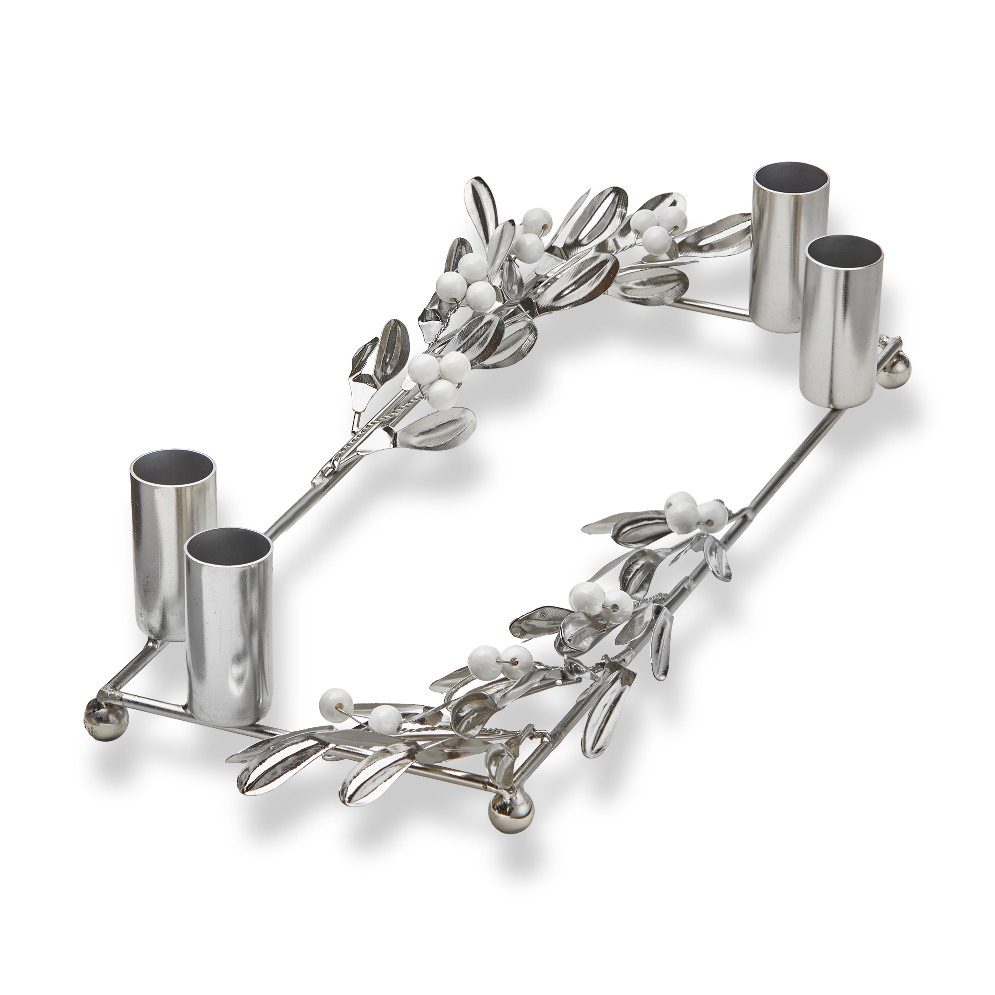 Picture of BERRY SPRIG CENTERPIECE TAPER HOLDER