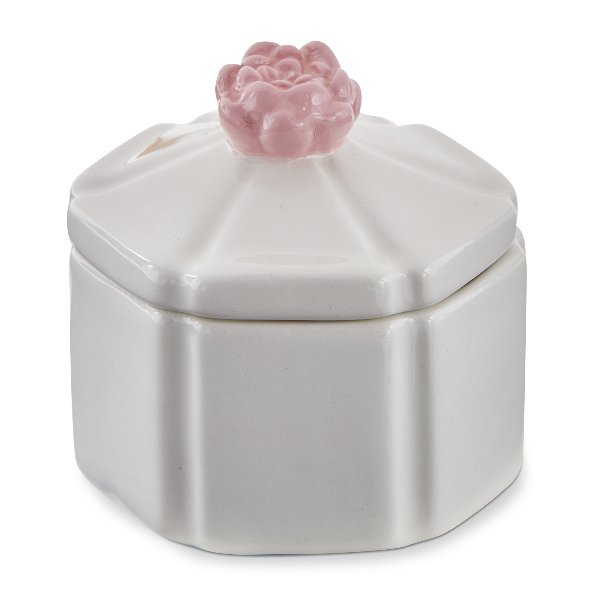 Picture of HEX FLOWER LIDDED TRINKET BOX