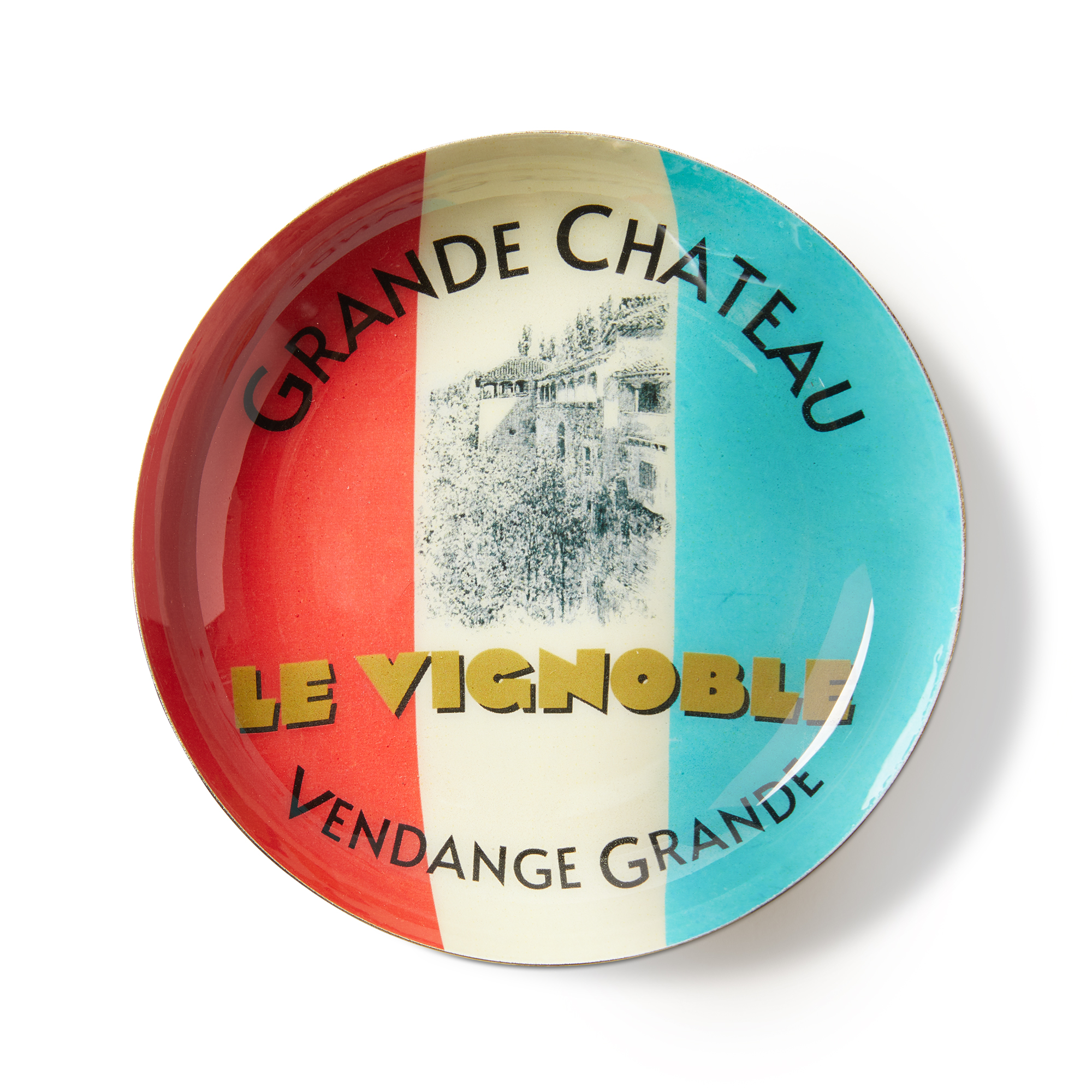 Picture of VINEYARD METAL TRINKET DISH