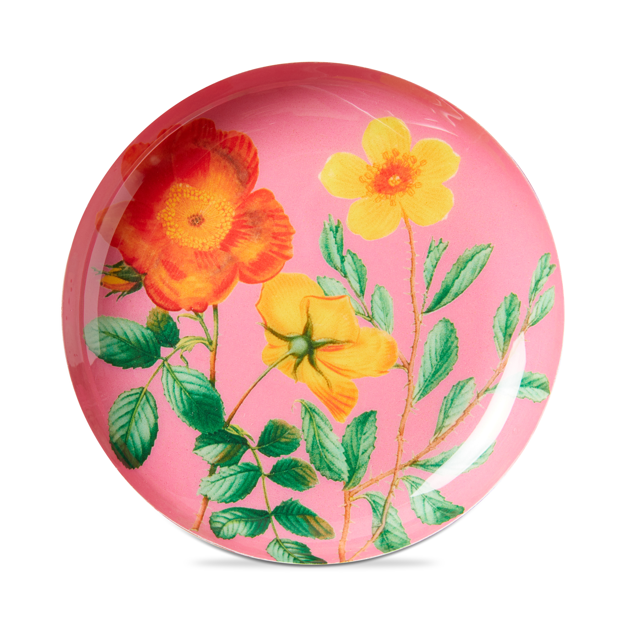 Picture of FLOWER METAL TRINKET DISH
