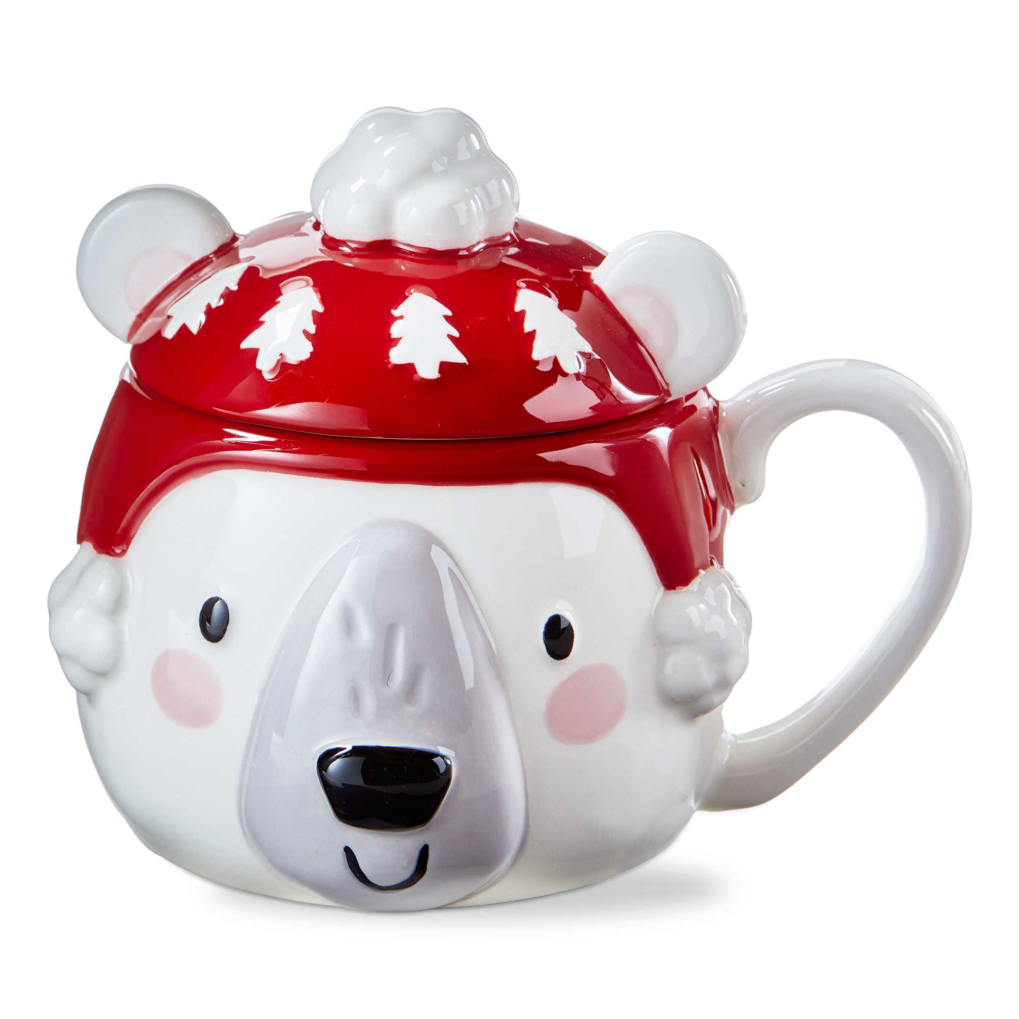 Picture of POLAR BEAR LIDDED MUG