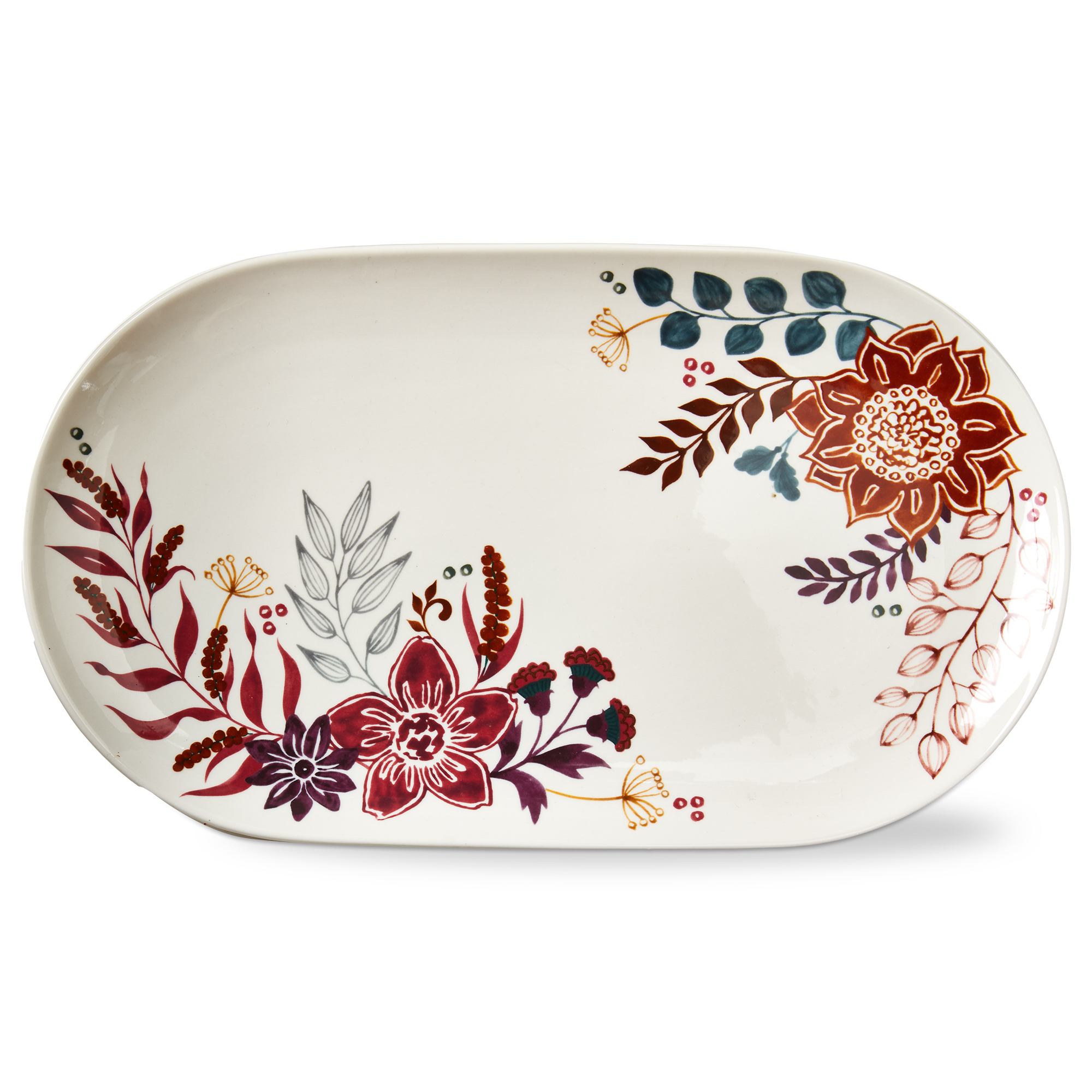 Picture of AUTUMN BLOOM PLATTER LARGE