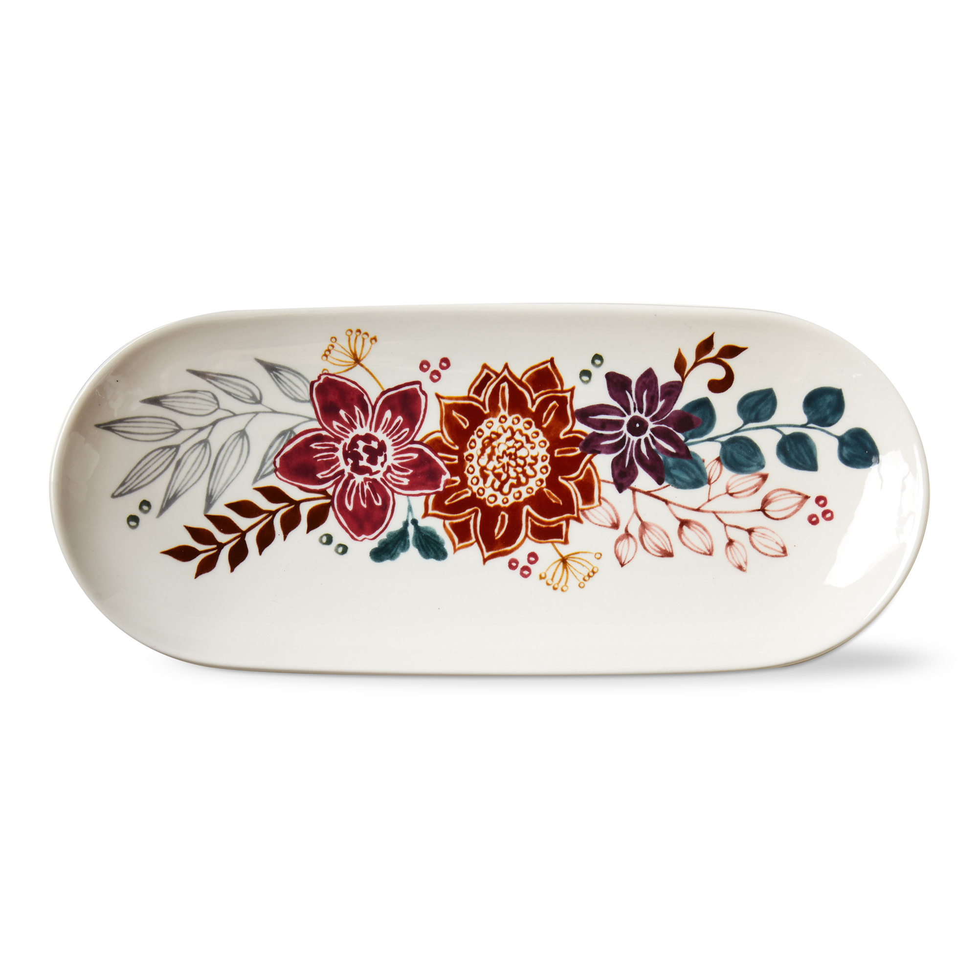 Picture of AUTUMN BLOOM PLATTER SMALL