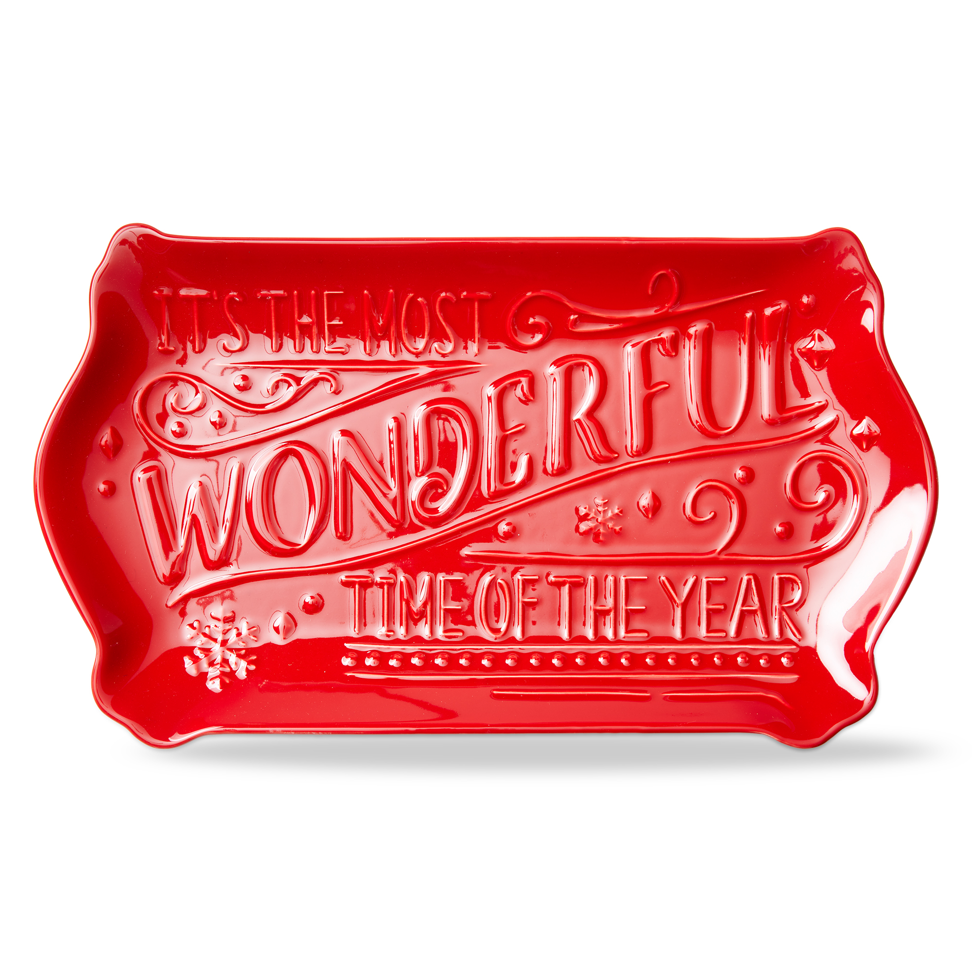 Picture of THE MOST WONDERFUL TIME OF YEAR PLATTER