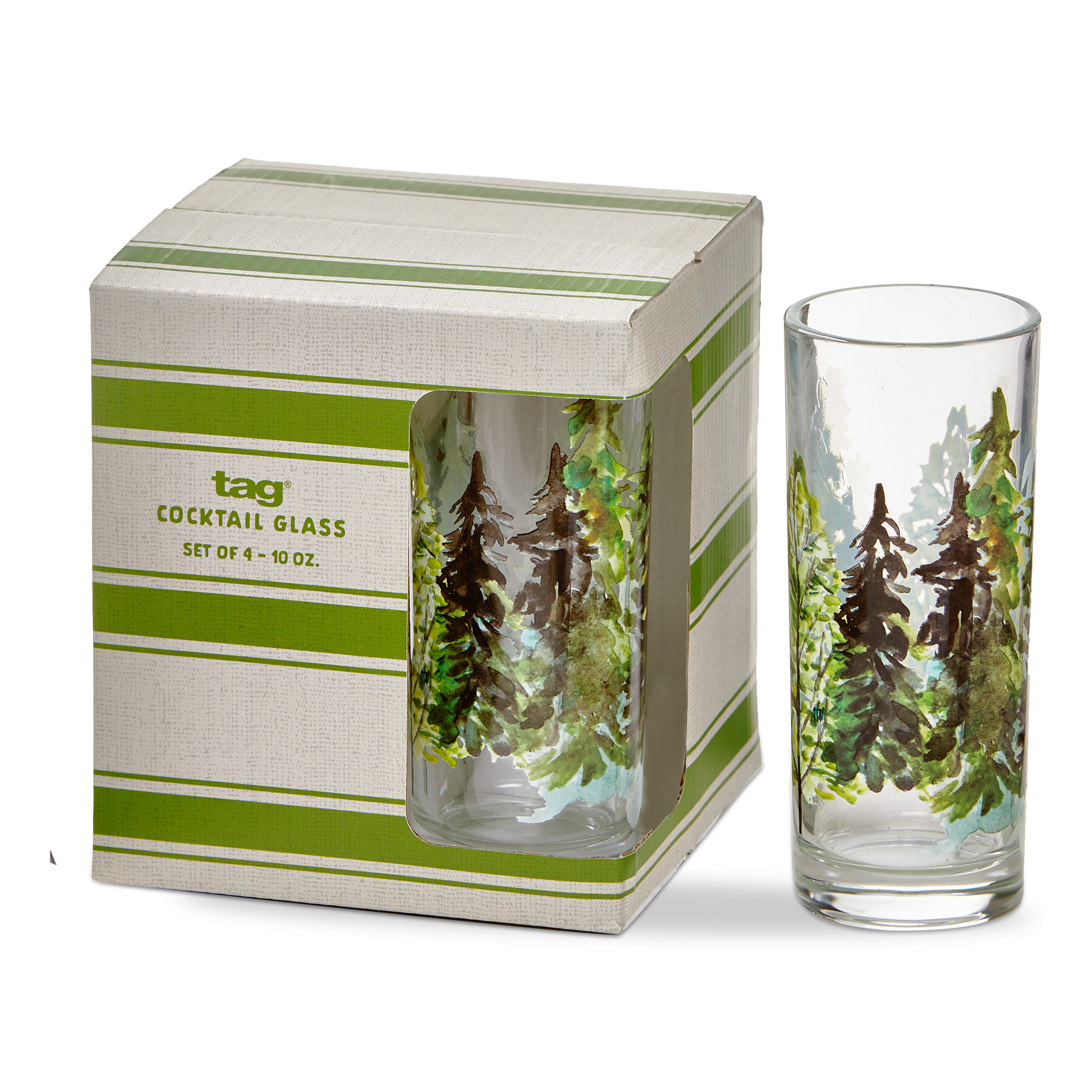 Picture of NORTHERN FOREST DRINKS GLASS S/4