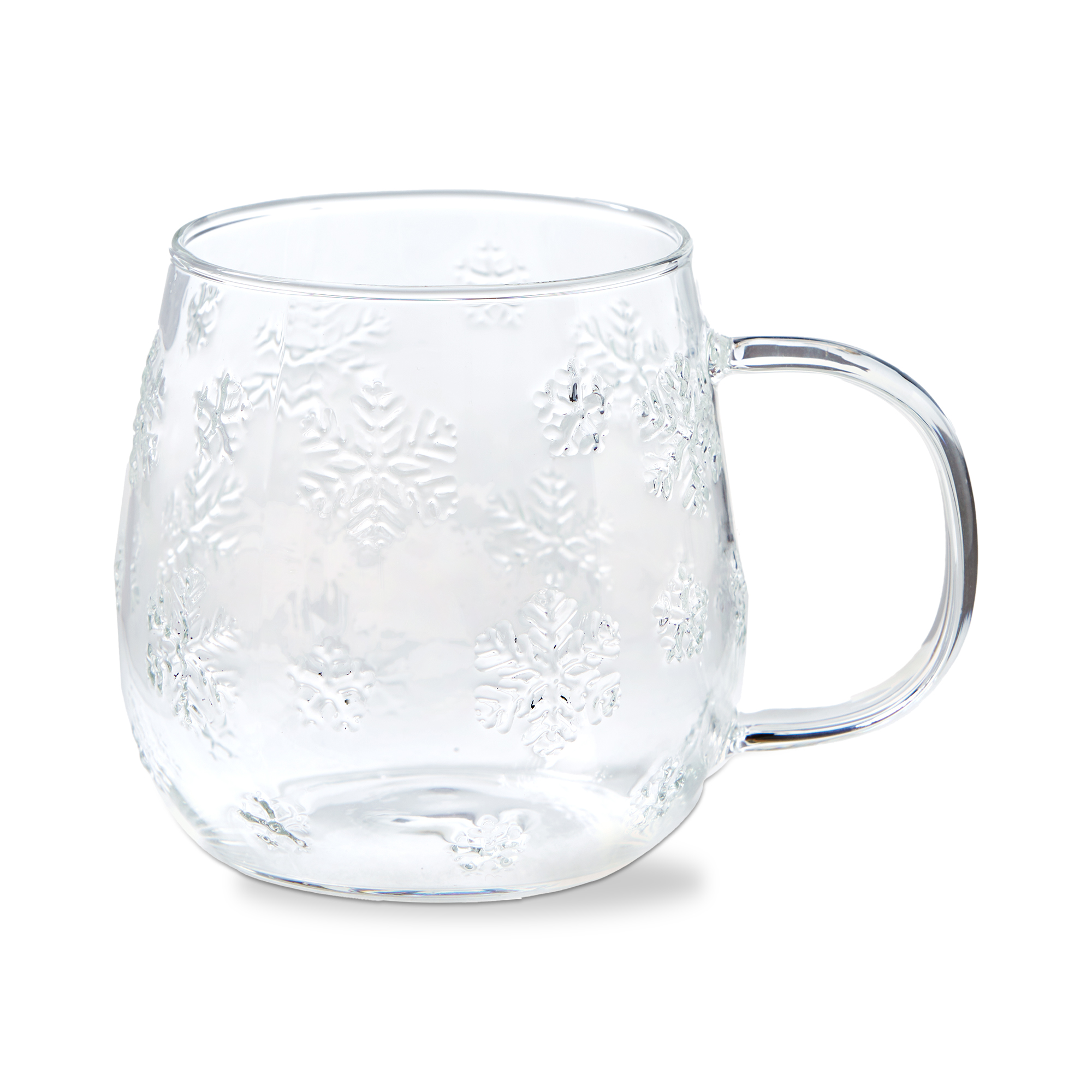 Picture of SNOWFLAKE GLASS MUG