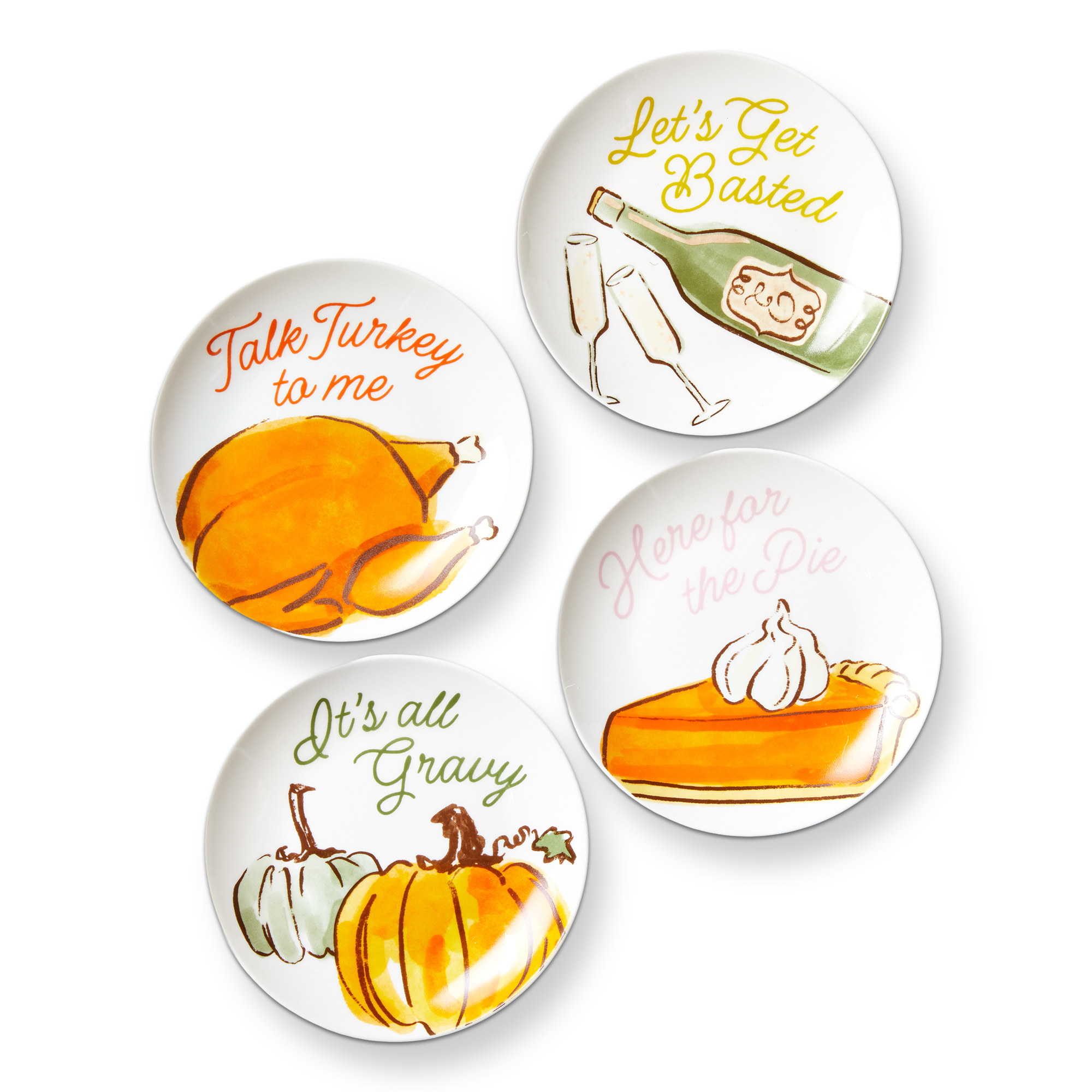 Picture of TURKEY & TOAST APPETIZER PLATE S/4