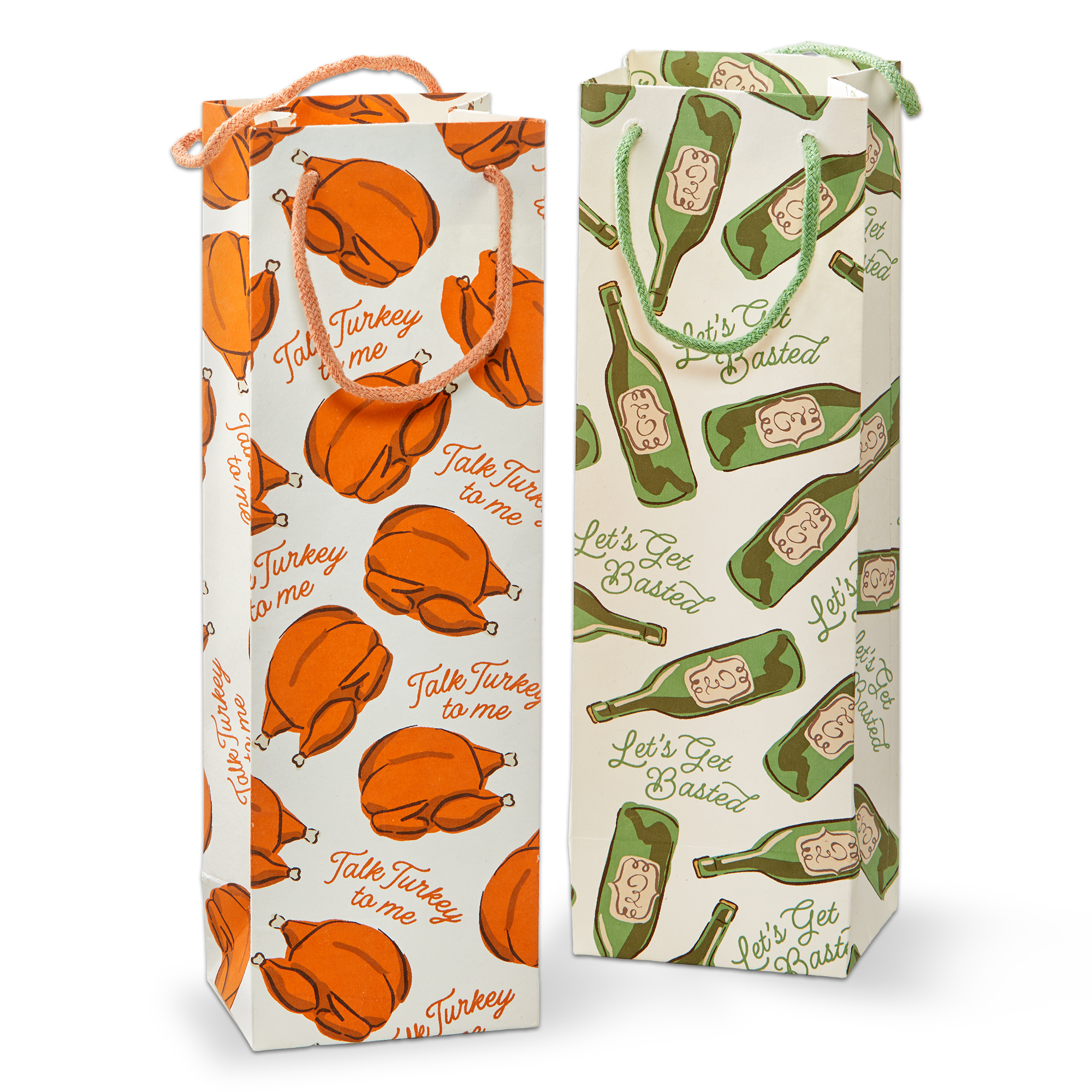 Picture of TURKEY & TOAST WINE BAG S/2