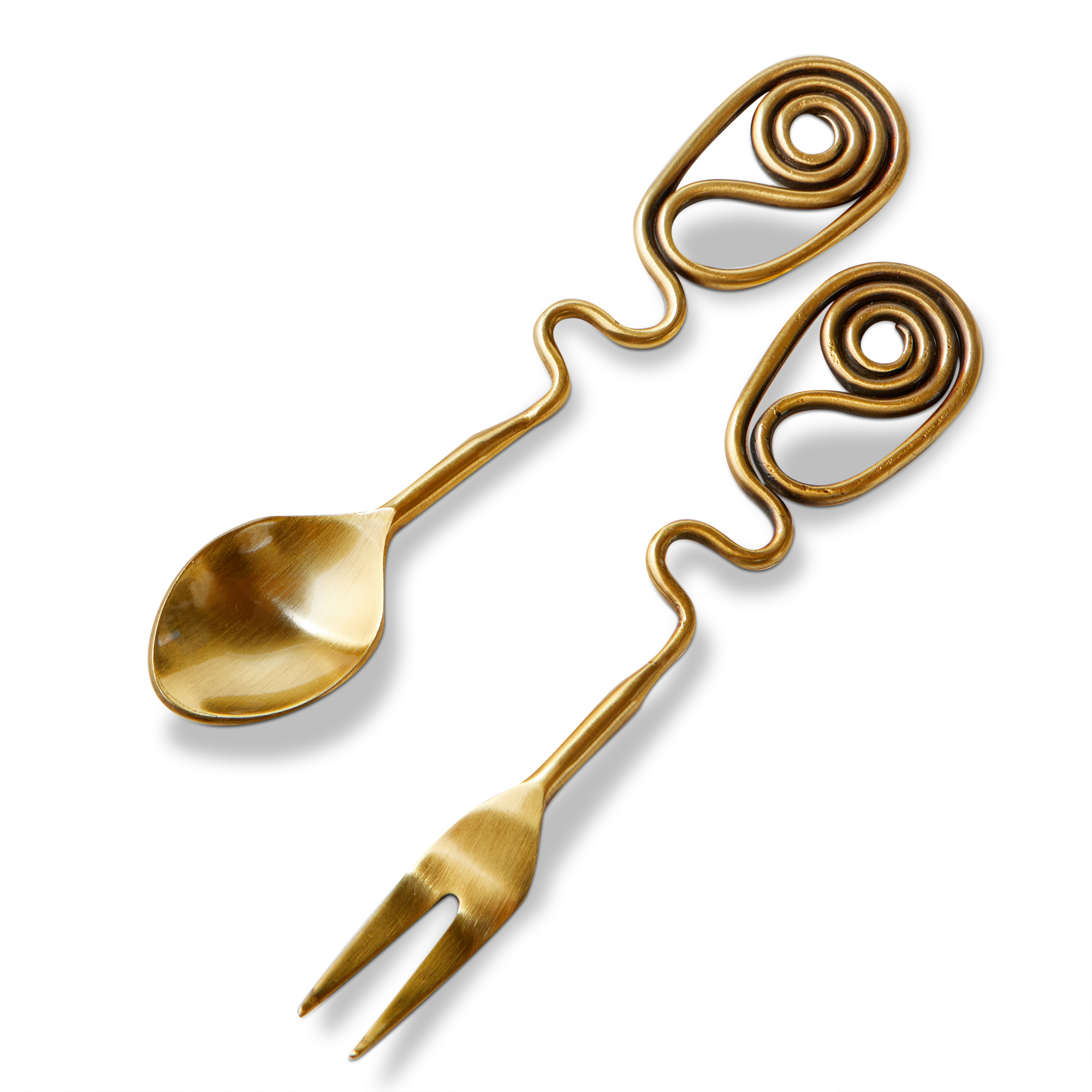Picture of CURVE APPETIZER FORK & SPOON S/2