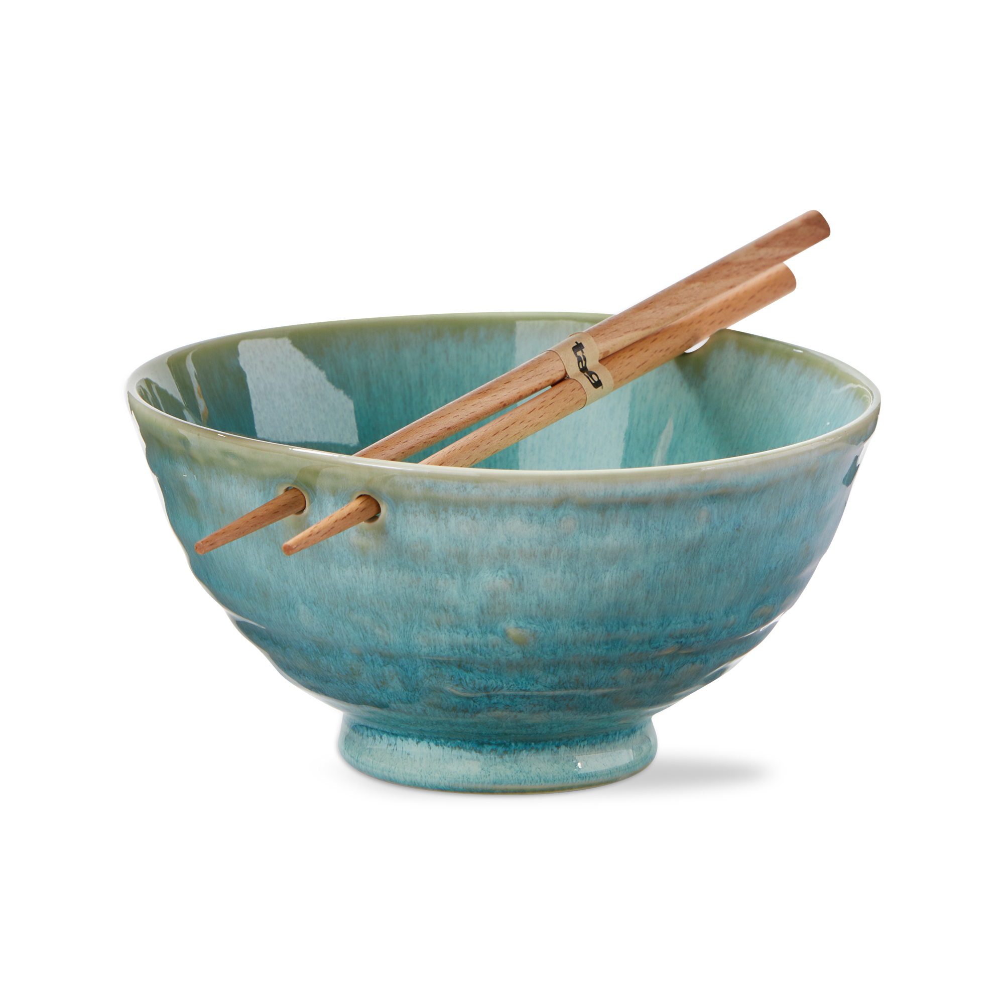 Picture of AKIRA NOODLE BOWL S/2 AQUA