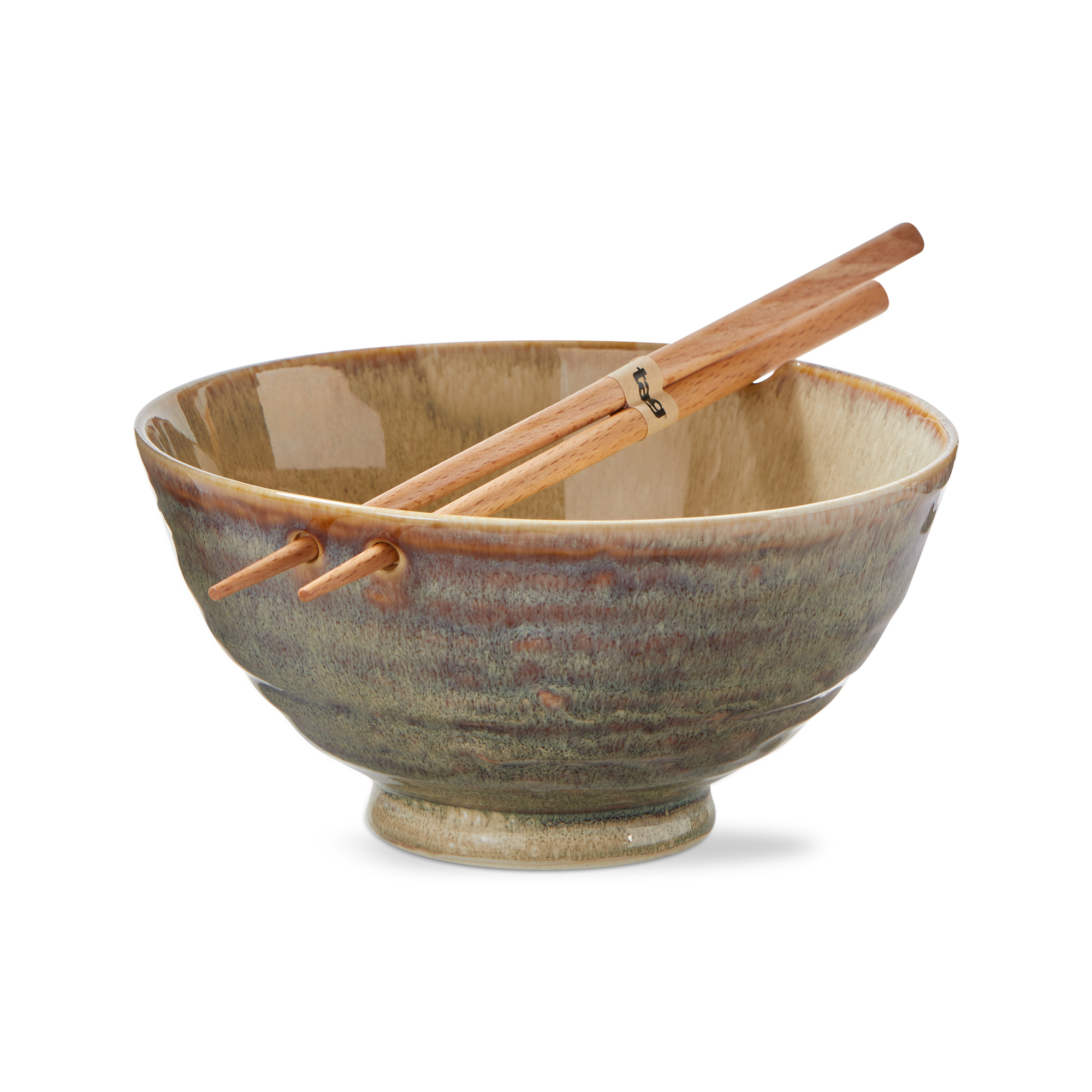 Picture of AKIRA NOODLE BOWL S/2 TAUPE